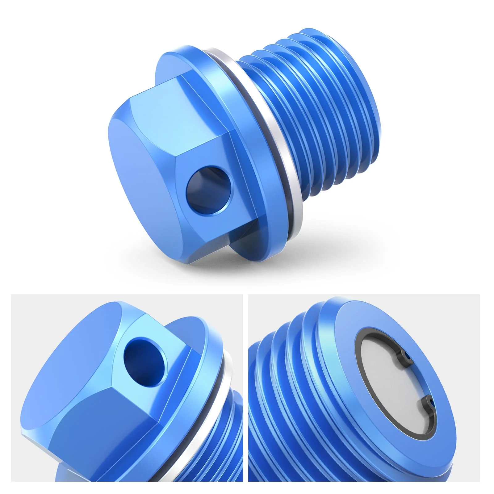 Magnetic 14mm Engine Oil Drain Plug Bolt For Suzuki DR650 S / SE 1996-2024 - Image 10