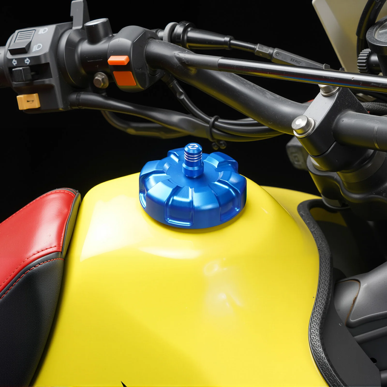 Vented Gas Tank Cap Cover For Suzuki DR650 S / SE 1996–2019 - Image 3