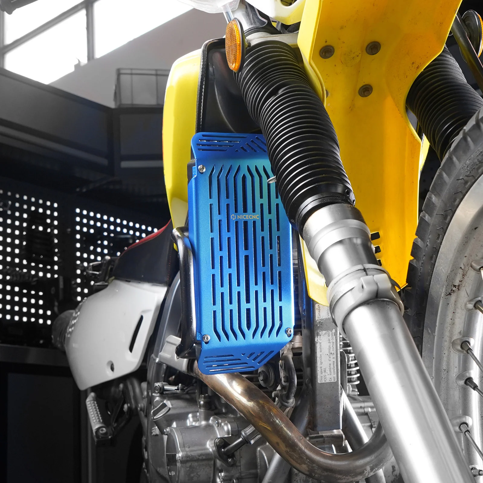 Radiator Protector Oil Cooler Cover Guard For Suzuki DR650 S / SE 1996-2025 - Image 3