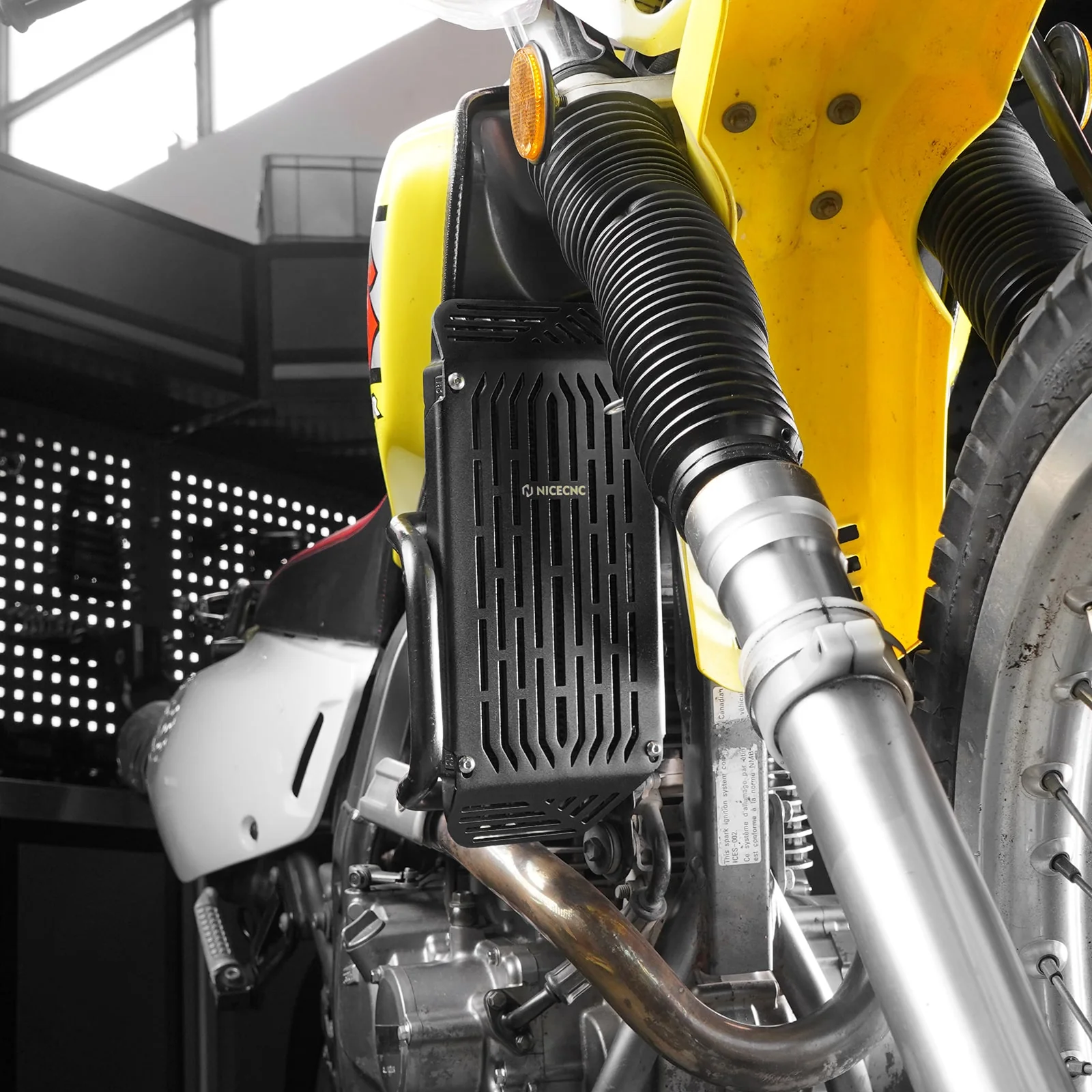 Radiator Protector Oil Cooler Cover Guard For Suzuki DR650 S / SE 1996-2025 - Image 9