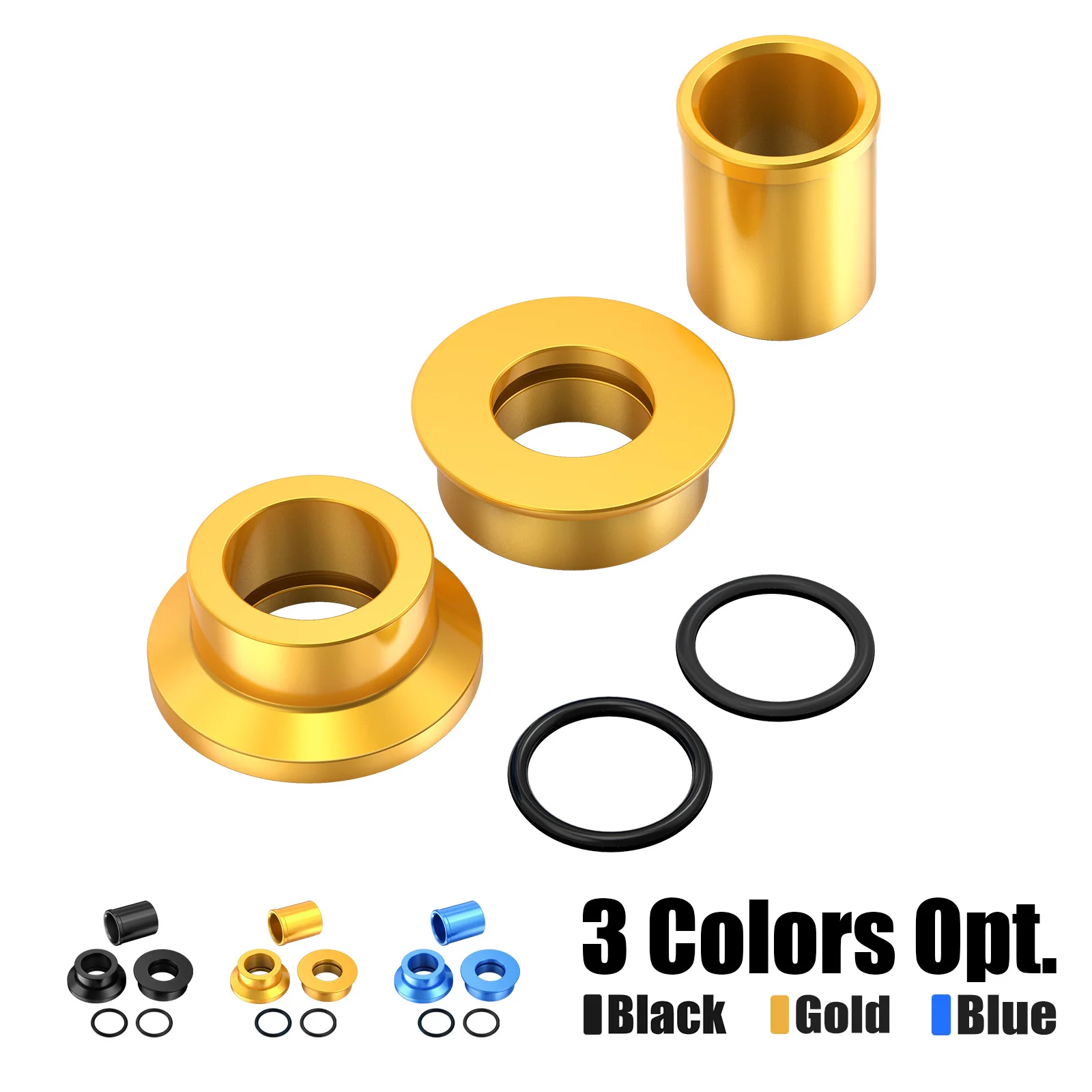 Front Rear Wheel Spacers Set For Suzuki DRZ400S DRZ400E DRZ400SM