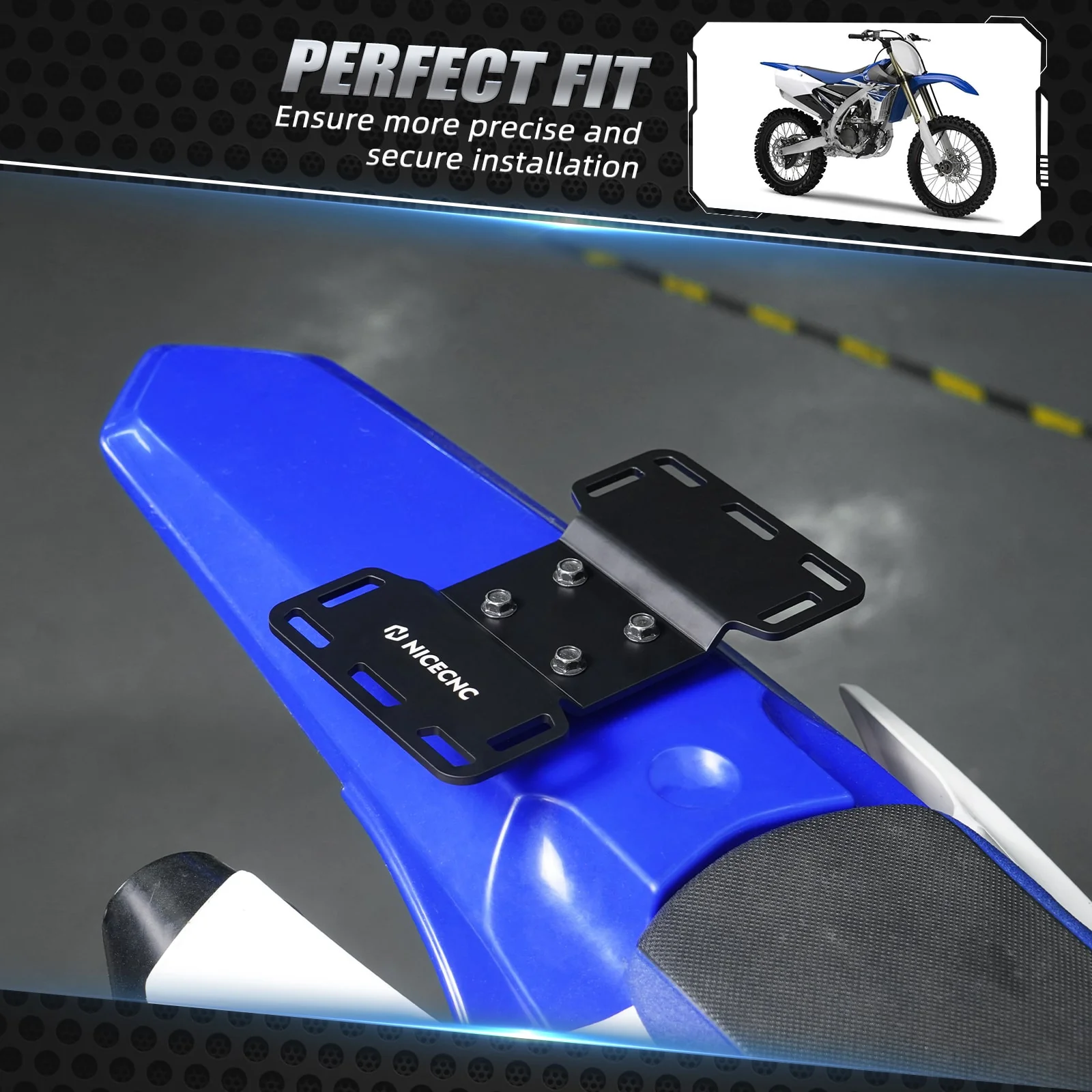 Tail Rack For KTM 125-530 SX/EXC/XC-W Husqvarna TC/TE/FC/FE/TX/FX 125-501 GasGas EX/EC/MC Beta 125-430 RR Honda Yamaha - Image 2