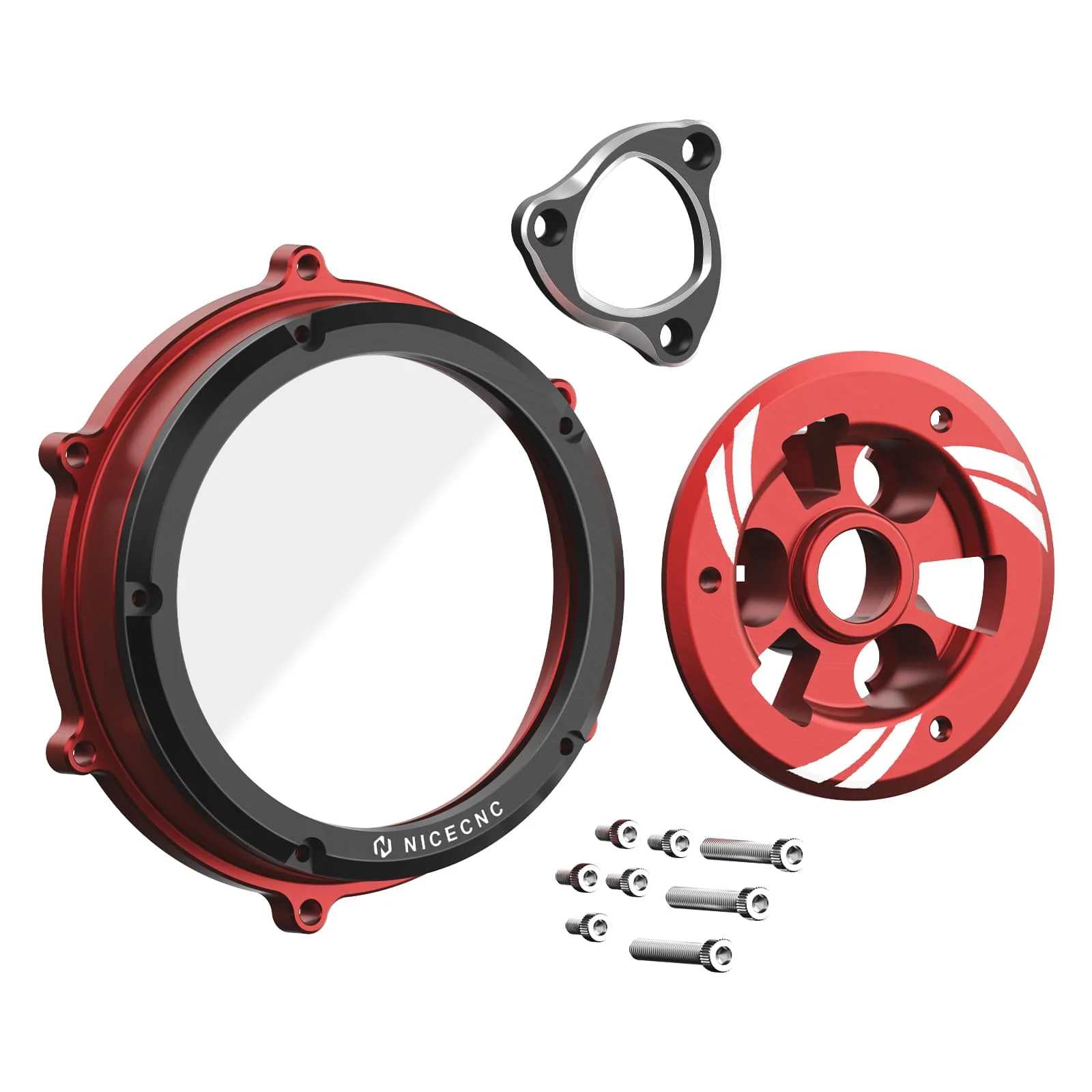 Transparent Engine Clutch Cover Kit For Ducati Panigale V4/S 2018-2024 - Image 3