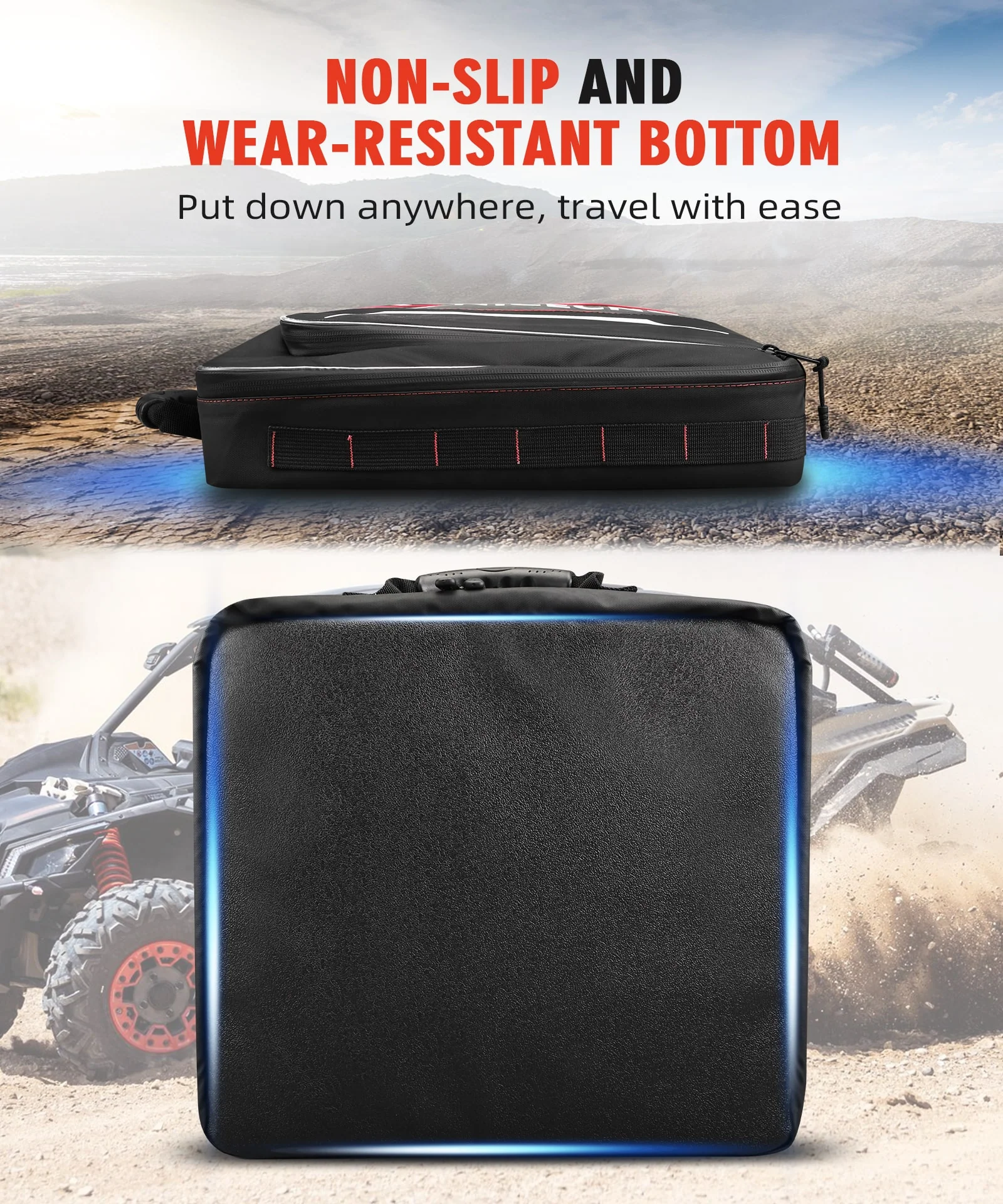 UTV Under Seat Storage Tool Bag For Can-Am Maverick X3 2017-2023 - Image 9