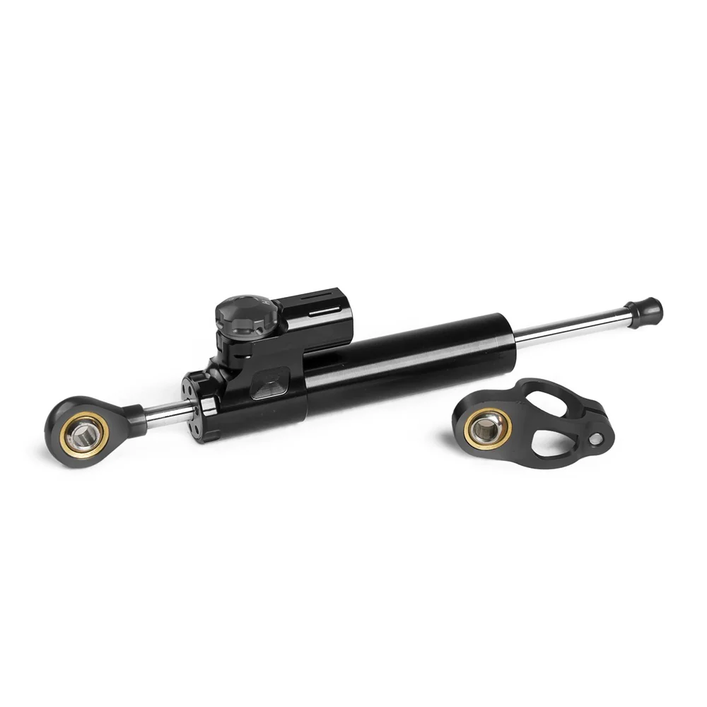 Universal 255mm Adjustable Steering Damper Stabilizer For Street & Sport Motorcycles - Image 5
