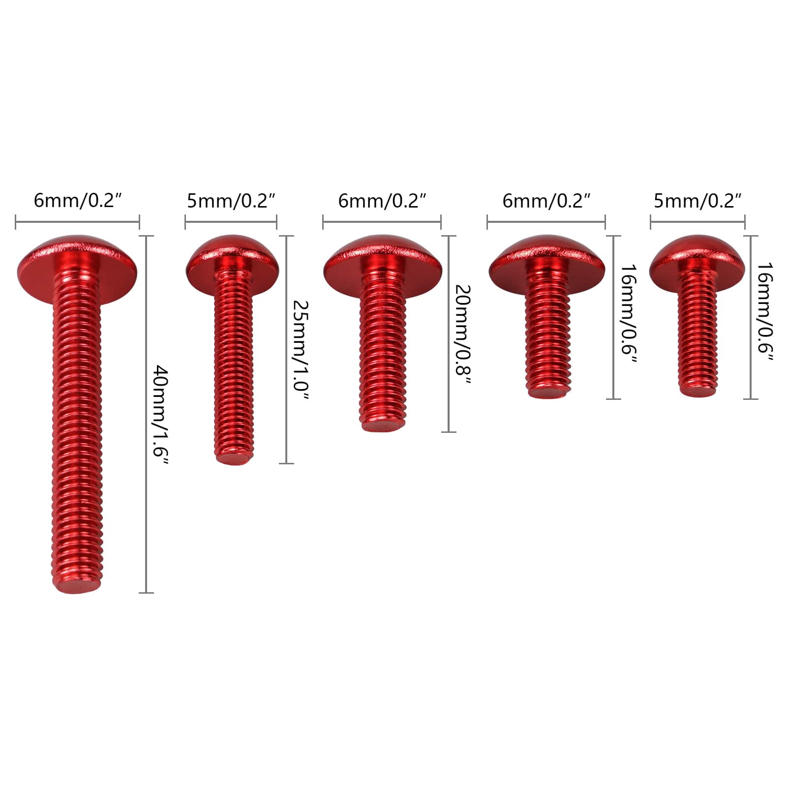 Universal Motorcycle Sportbikes Racing Fairing Bolts Kit Fastener Clips Screws - Image 12