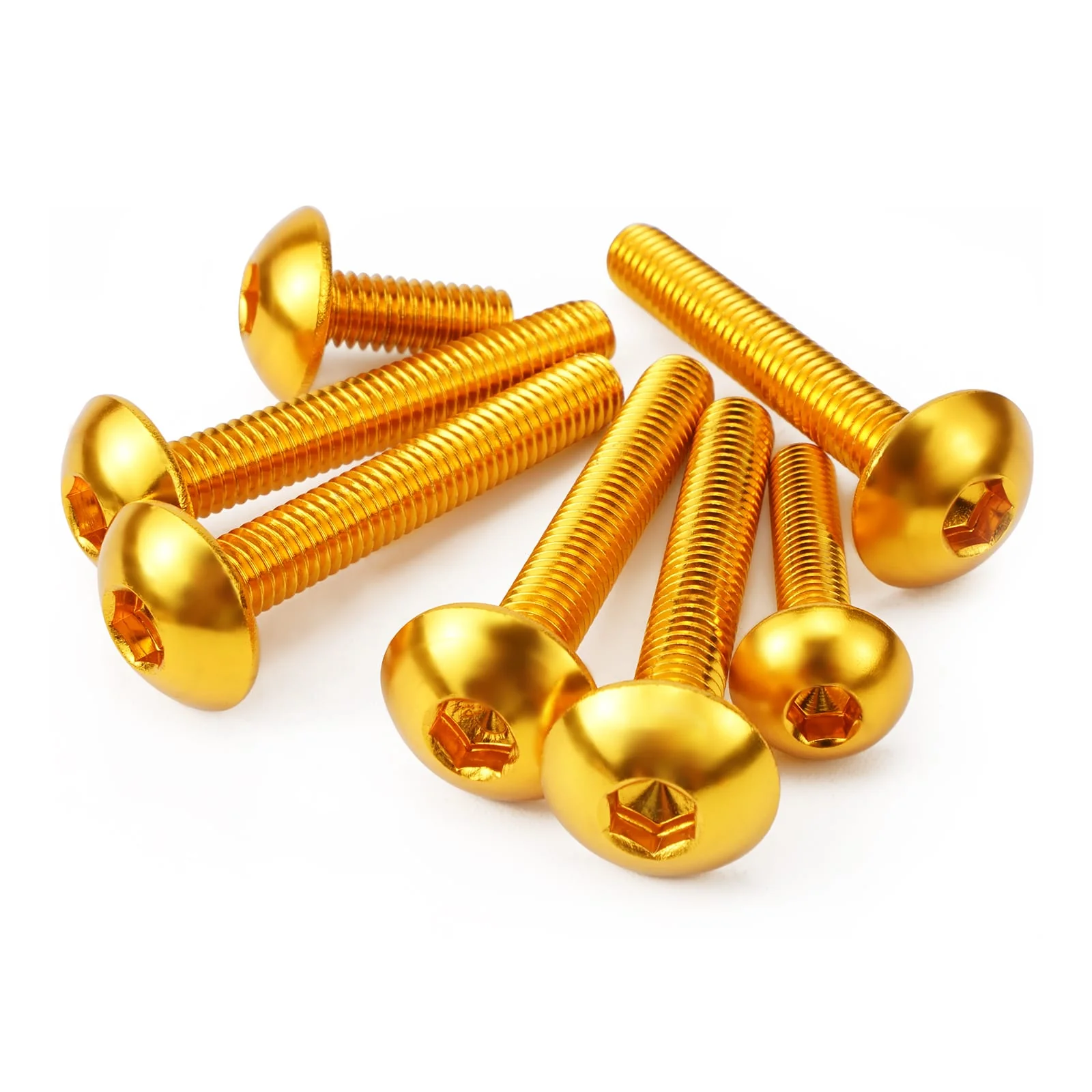 Universal Motorcycle Sportbikes Racing Fairing Bolts Kit Fastener Clips Screws - Image 20