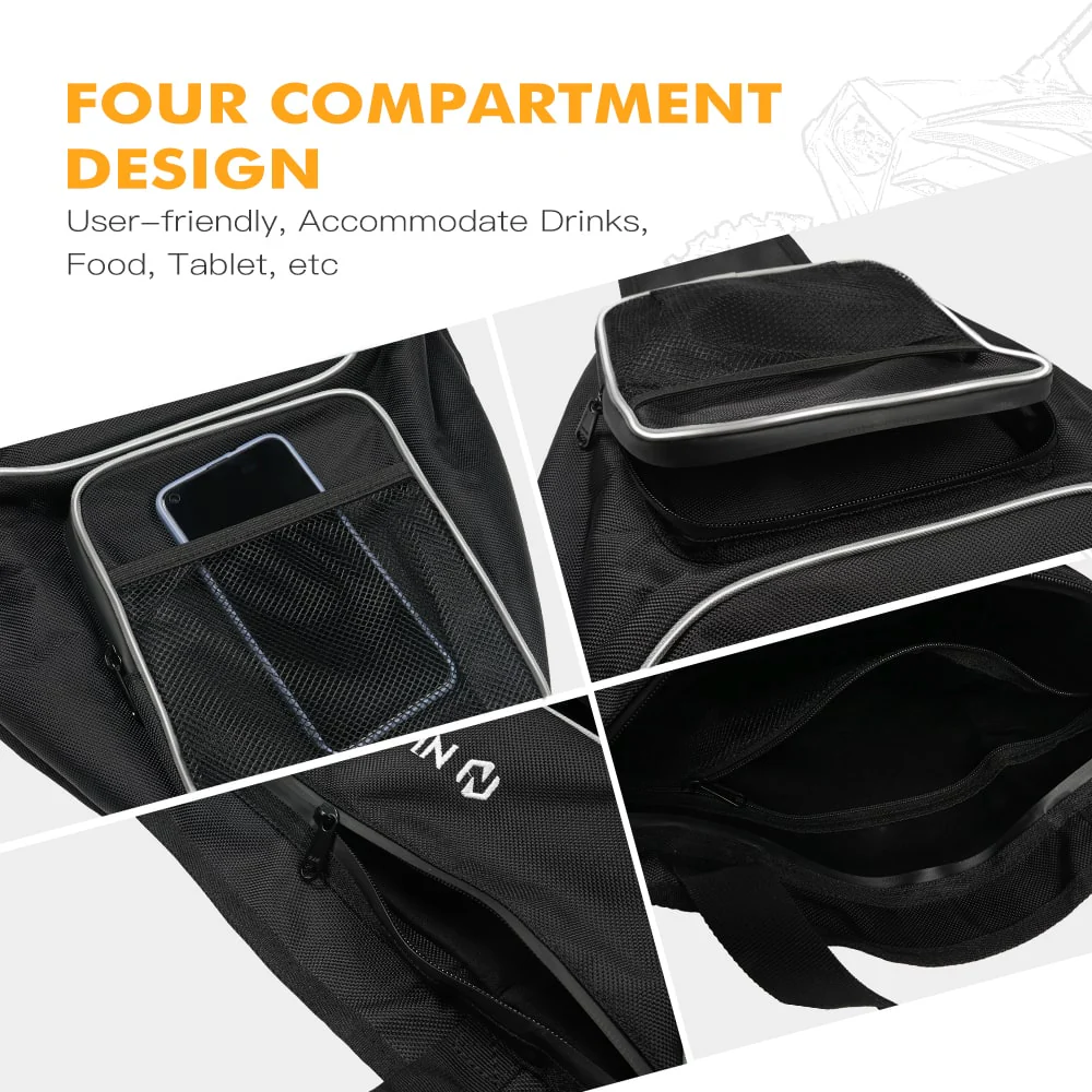 UTV 1680D Center Seat Storage Bag For Polaris 900 2014-2020 RZR XP 4 1000 2014-2020 - Image 14