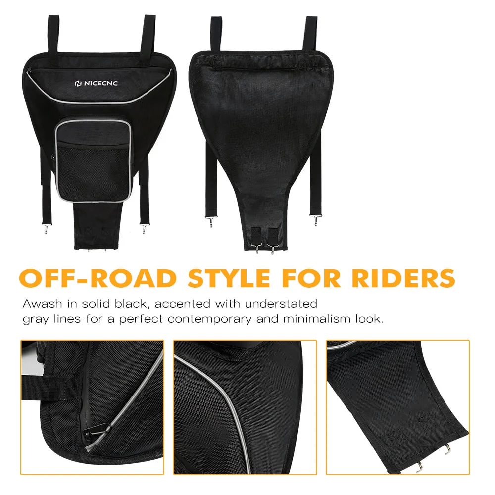 UTV 1680D Center Seat Storage Bag For Polaris 900 2014-2020 RZR XP 4 1000 2014-2020 - Image 16