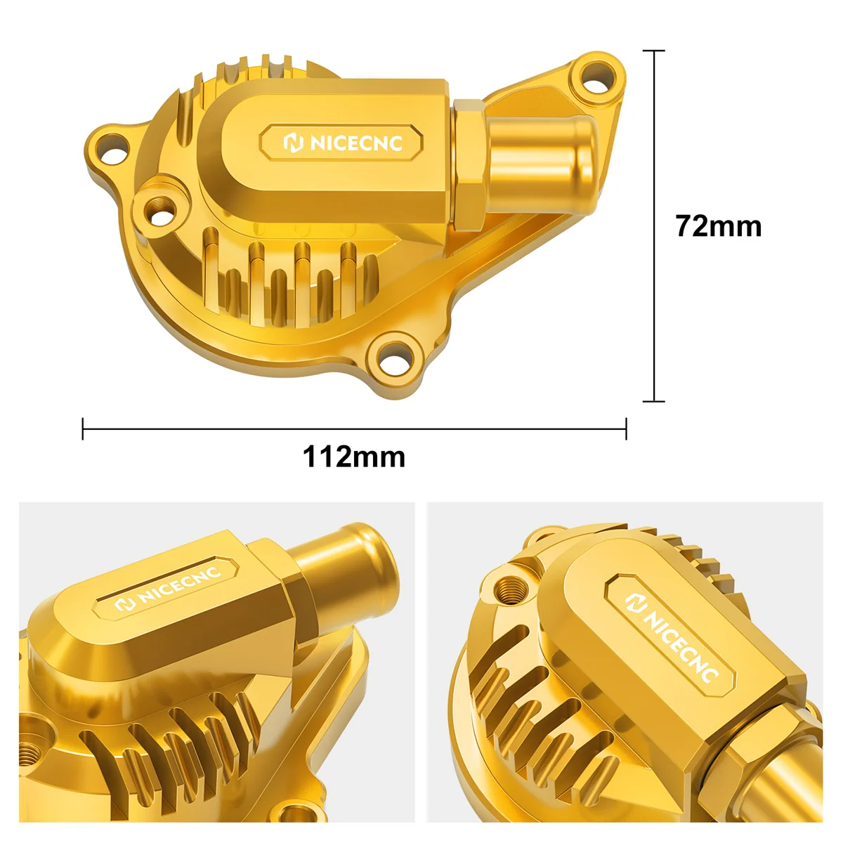 Water Pump Cover For Suzuki DRZ 400S 2000-2024 DRZ 400SM 2005-2024 - Image 6