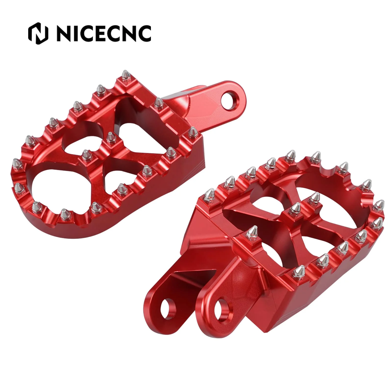 Enlarged Wide Foot Pegs Pedals For Honda XR650L 1993-2025 XR 650R 600R 250R 400R
