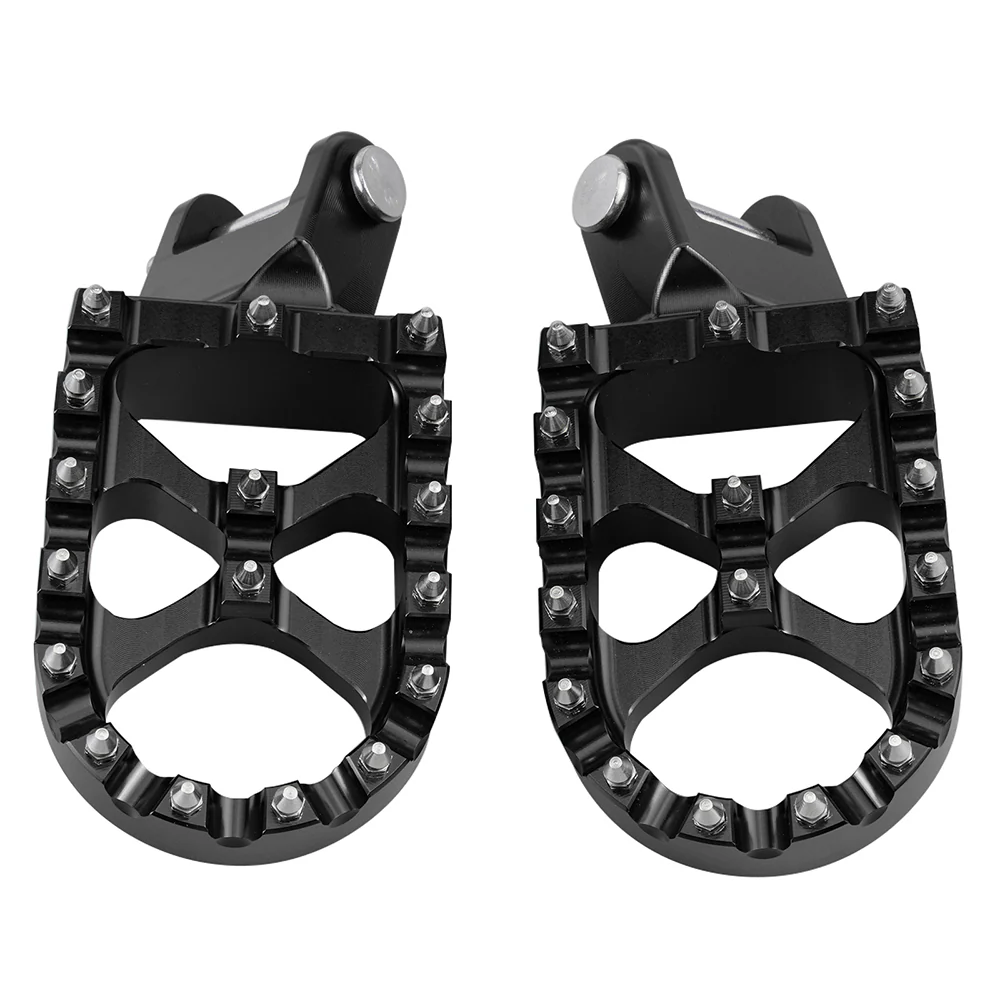 Enlarged Wide Foot Pegs Pedals For Honda XR650L 1993-2025 XR 650R 600R 250R 400R - Image 13