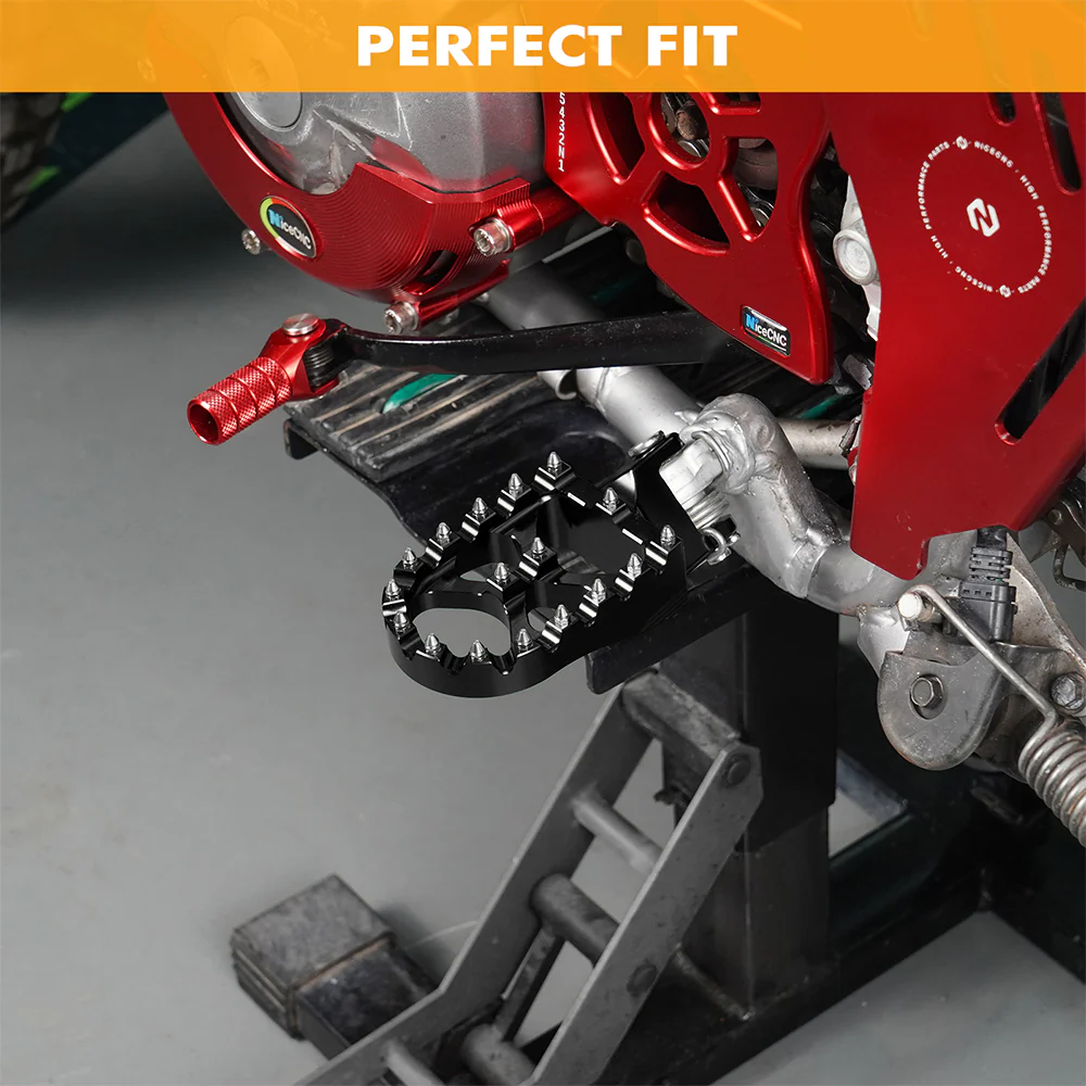 Enlarged Wide Foot Pegs Pedals For Honda XR650L 1993-2025 XR 650R 600R 250R 400R - Image 20