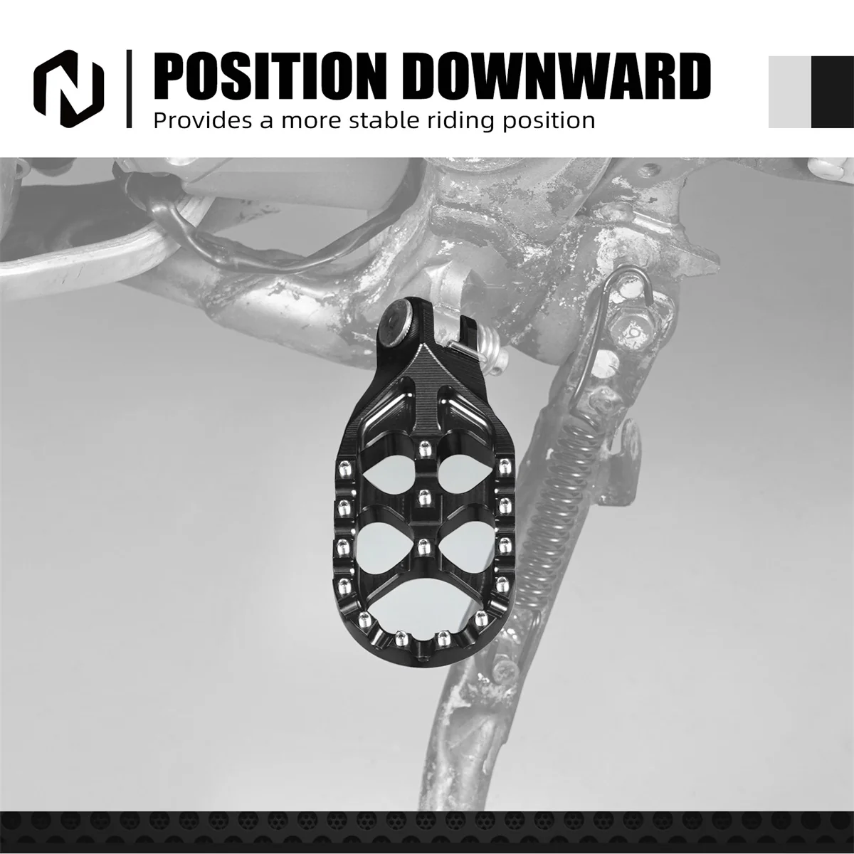 Wide Lengthened Enlarged Foot Pegs For Suzuki DRZ400S 2000-2024 - Image 14