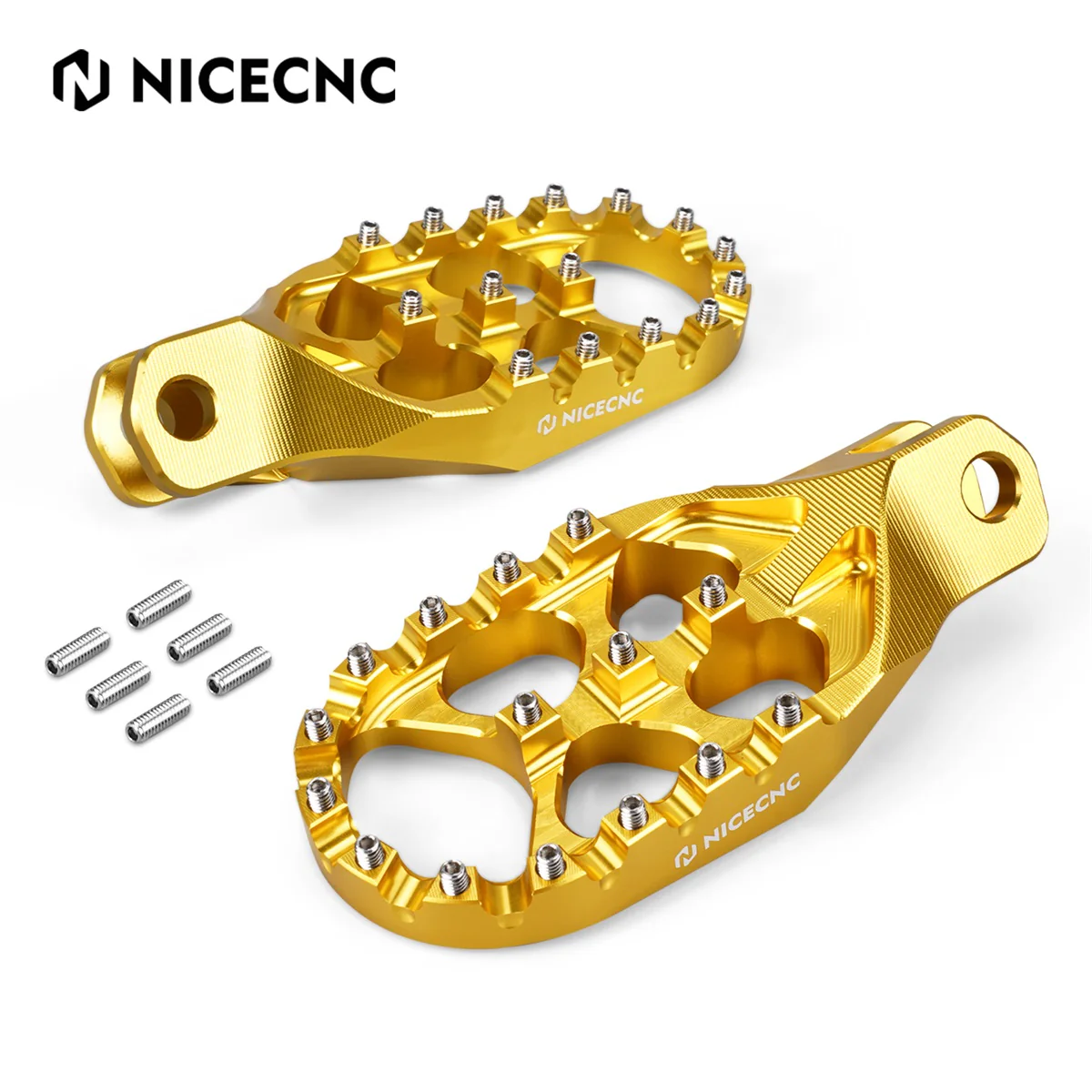 Wide Lengthened Enlarged Foot Pegs For Suzuki DRZ400S 2000-2024 - Image 5
