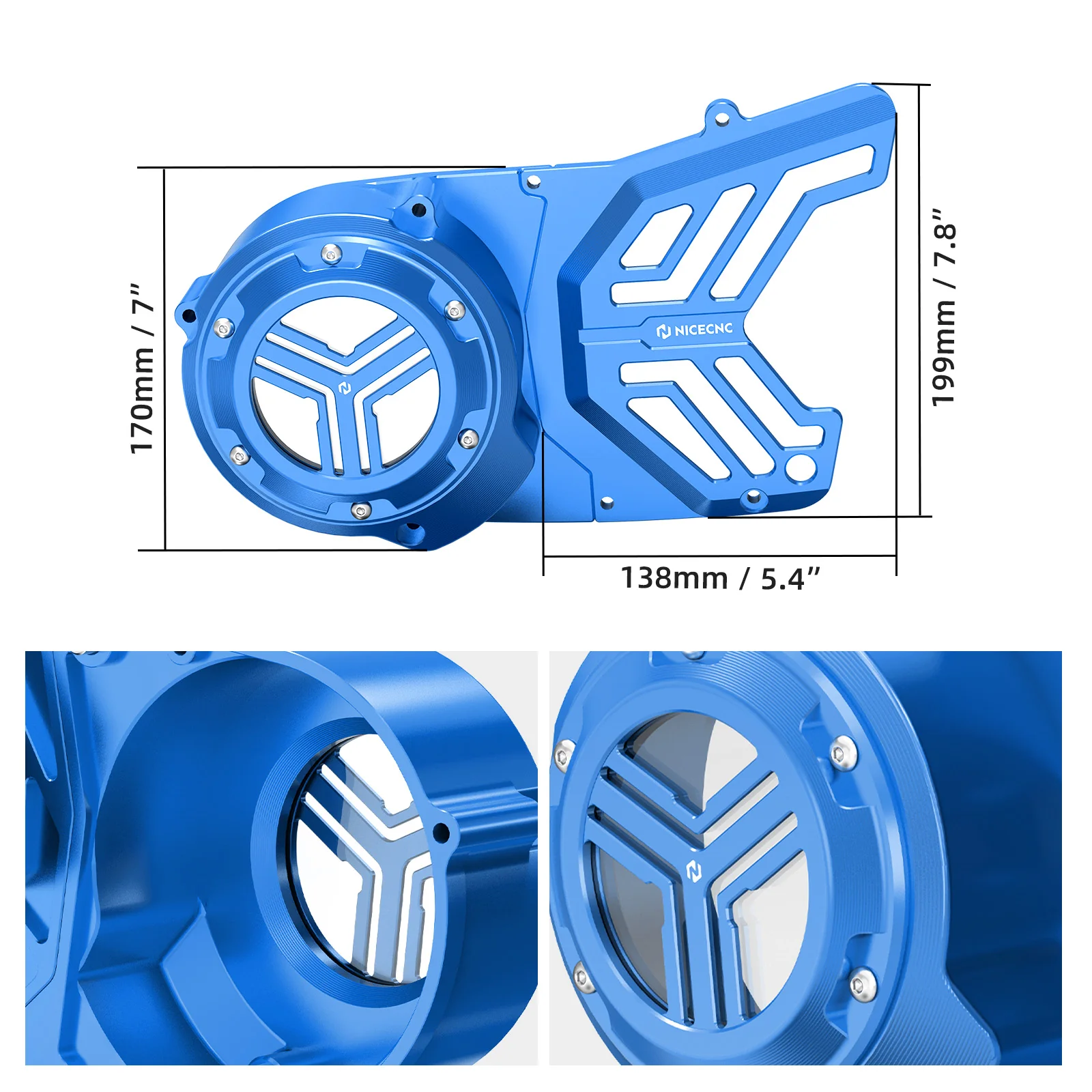 ATV Engine Stator Crankcase Cover For Yamaha Banshee 350 1987-2006 - Image 13