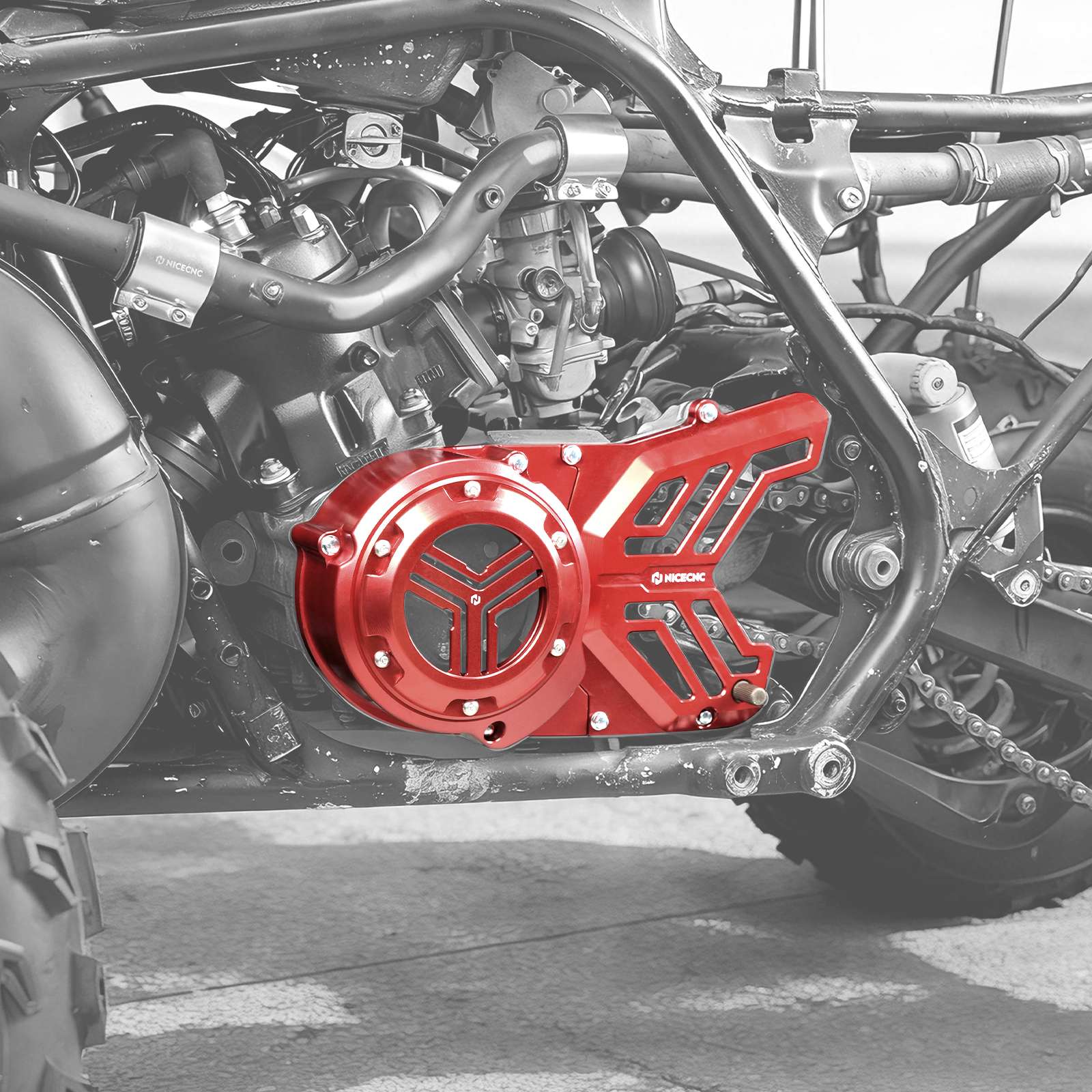 ATV Engine Stator Crankcase Cover For Yamaha Banshee 350 1987-2006 - Image 2