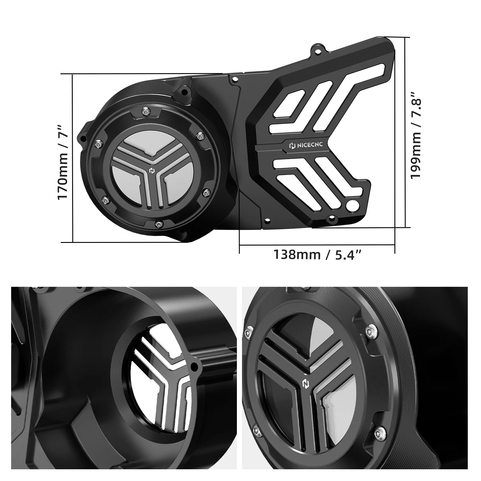 ATV Engine Stator Crankcase Cover For Yamaha Banshee 350 1987-2006 - Image 20