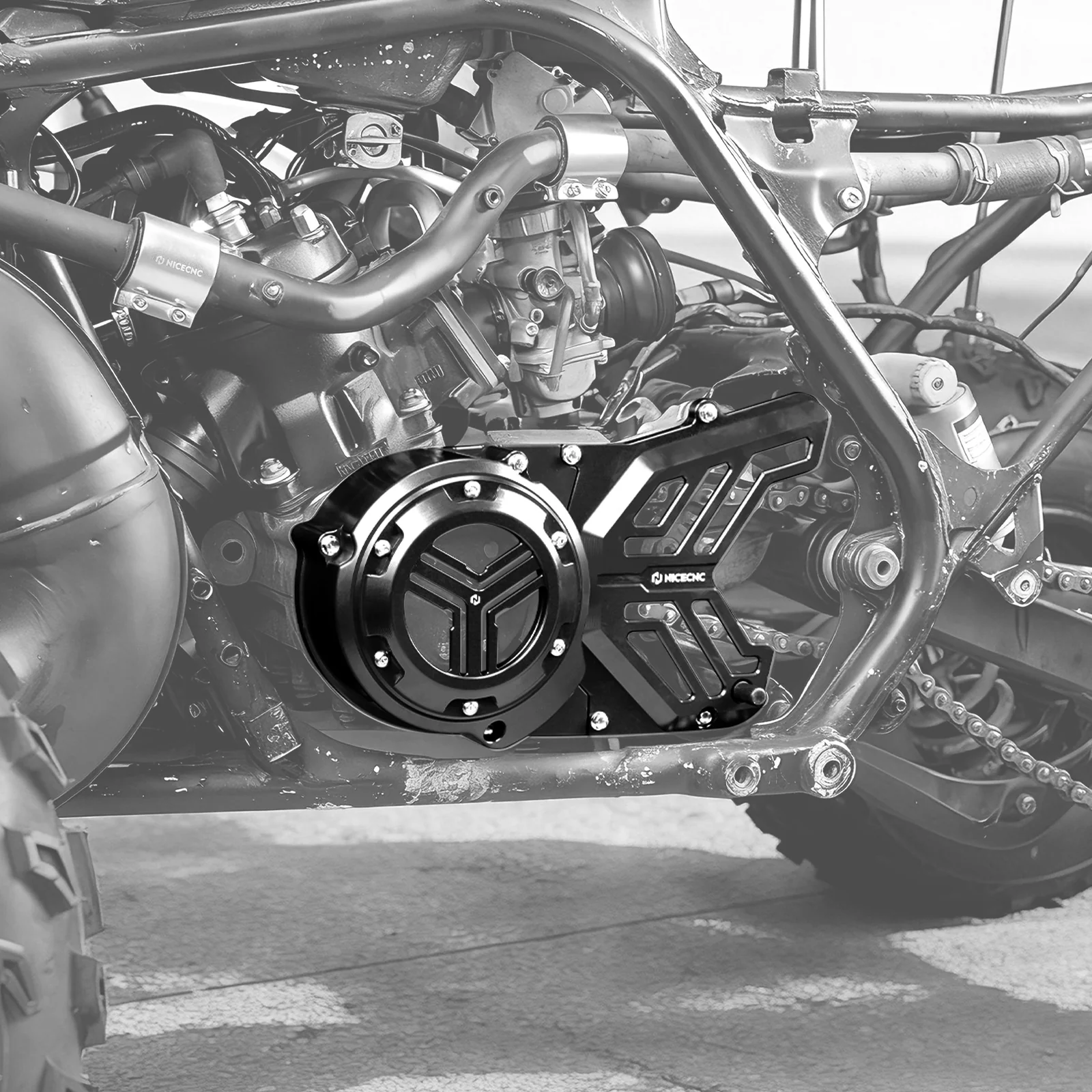 ATV Engine Stator Crankcase Cover For Yamaha Banshee 350 1987-2006 - Image 4