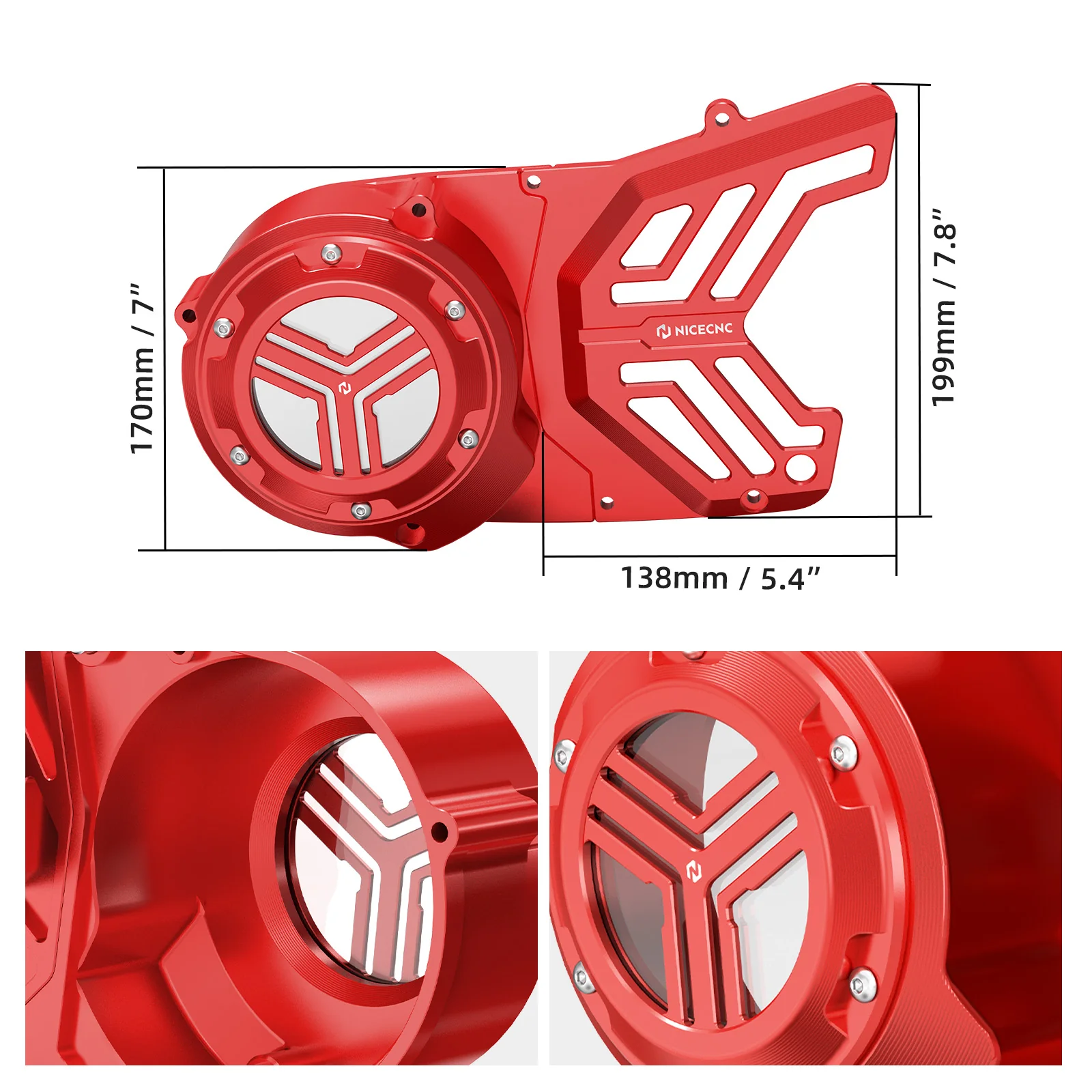 ATV Engine Stator Crankcase Cover For Yamaha Banshee 350 1987-2006 - Image 6