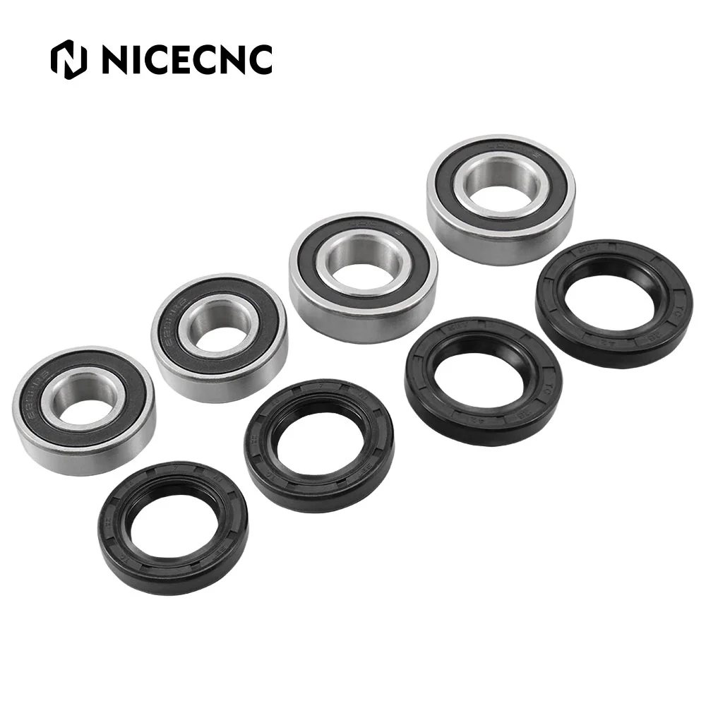 ATV Front Wheel Bearings Seals Kit For Yamaha Raptor 125 250 660 700R YFZ450R