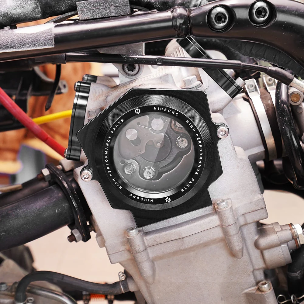 Full Clear ATV Cylinder Head Cam Shaft Cover For Yamaha Raptor 700 700R - Image 4