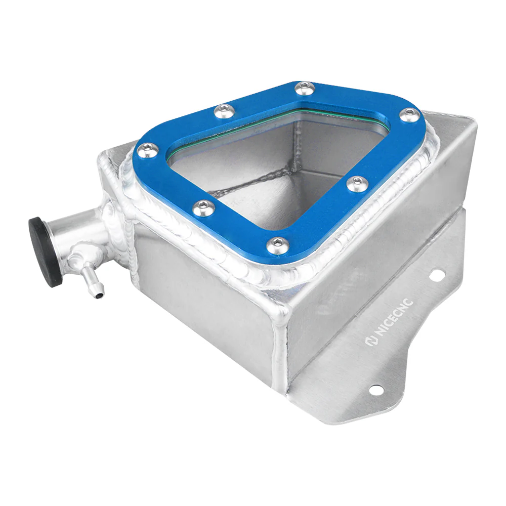 Transparent Overflow Coolant Radiator Recovery Tank For Yamaha Raptor 700 700R - Image 7
