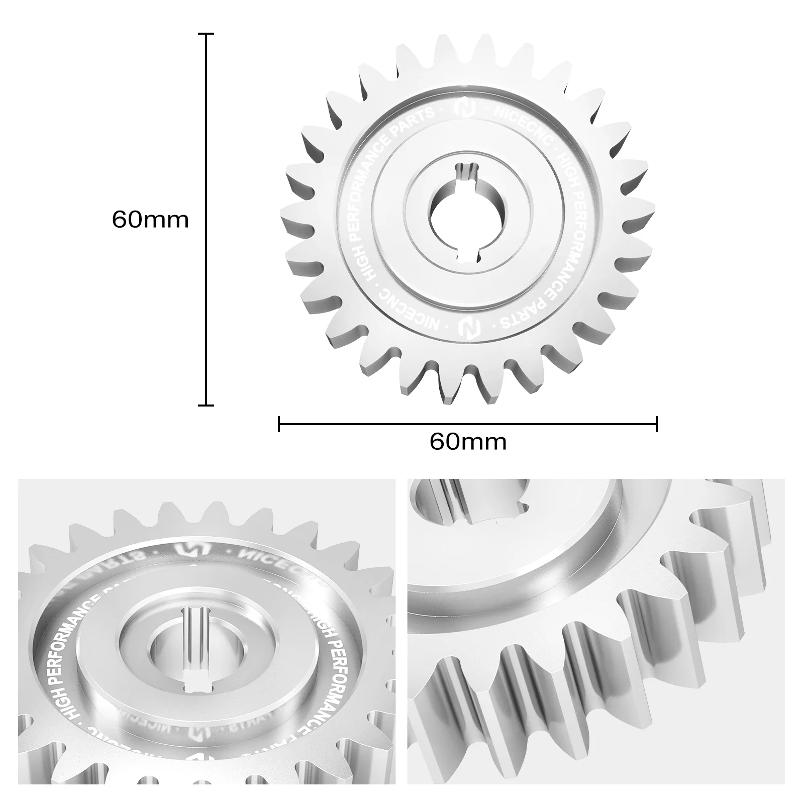 ATV 26 Teeth Water Pump Drive Gear Impeller Shaft For Yamaha Raptor 700 R 2006-2026 - Image 5