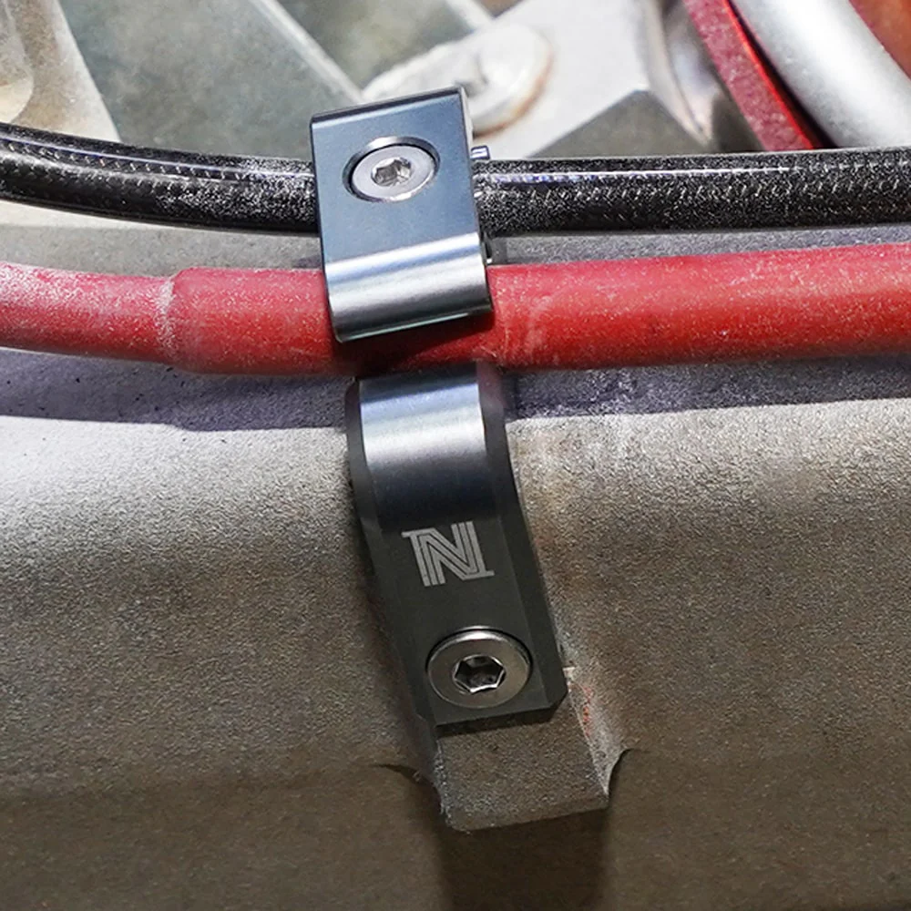 ATV Dual Brake Line Cable Hose Holder Clamp For Yamaha Raptor 700 700R 2006-2026 - Image 5