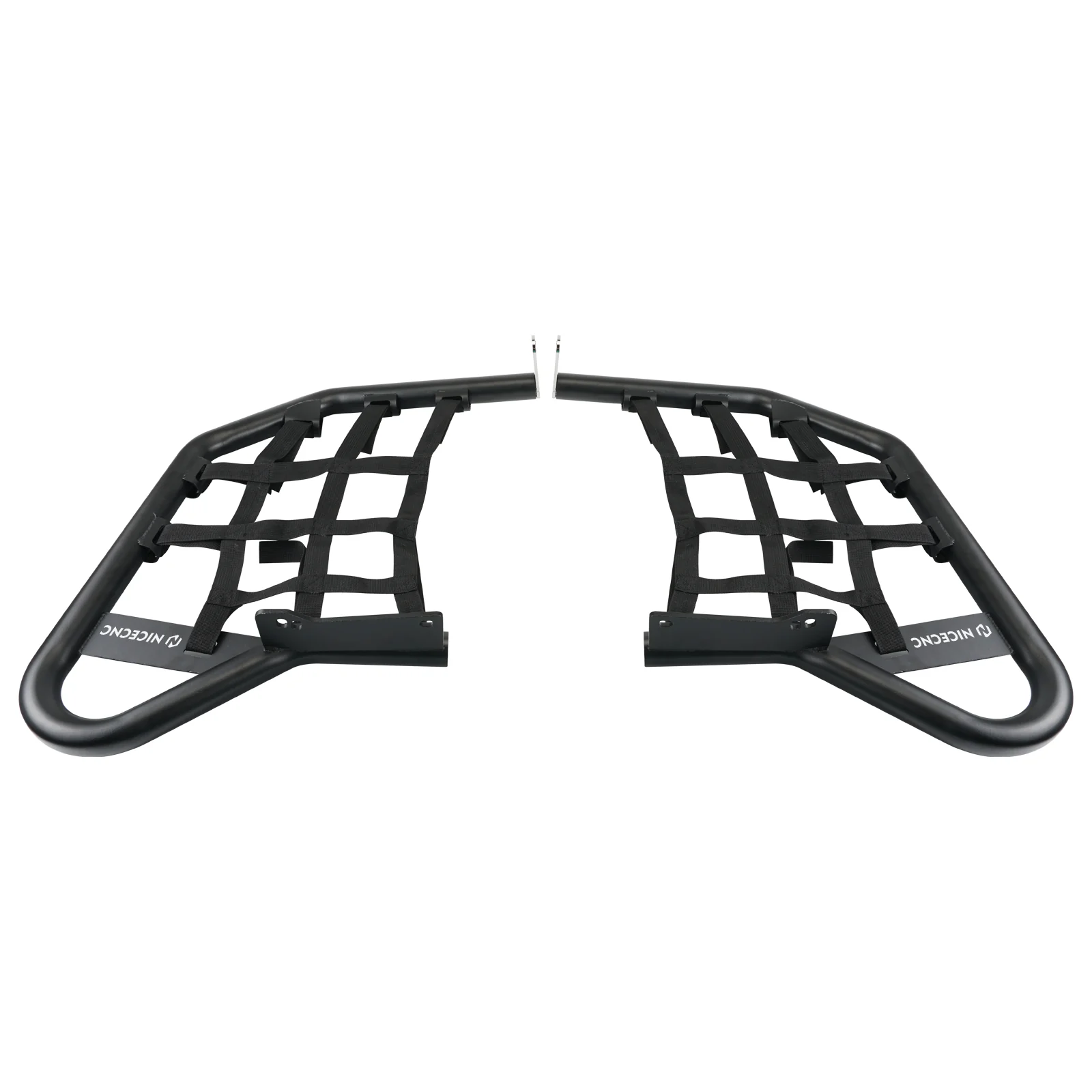 ATV Foot Peg Nerf Bars Heel Guards w/Webbing For Yamaha Raptor 700 700R 06-26 - Image 6