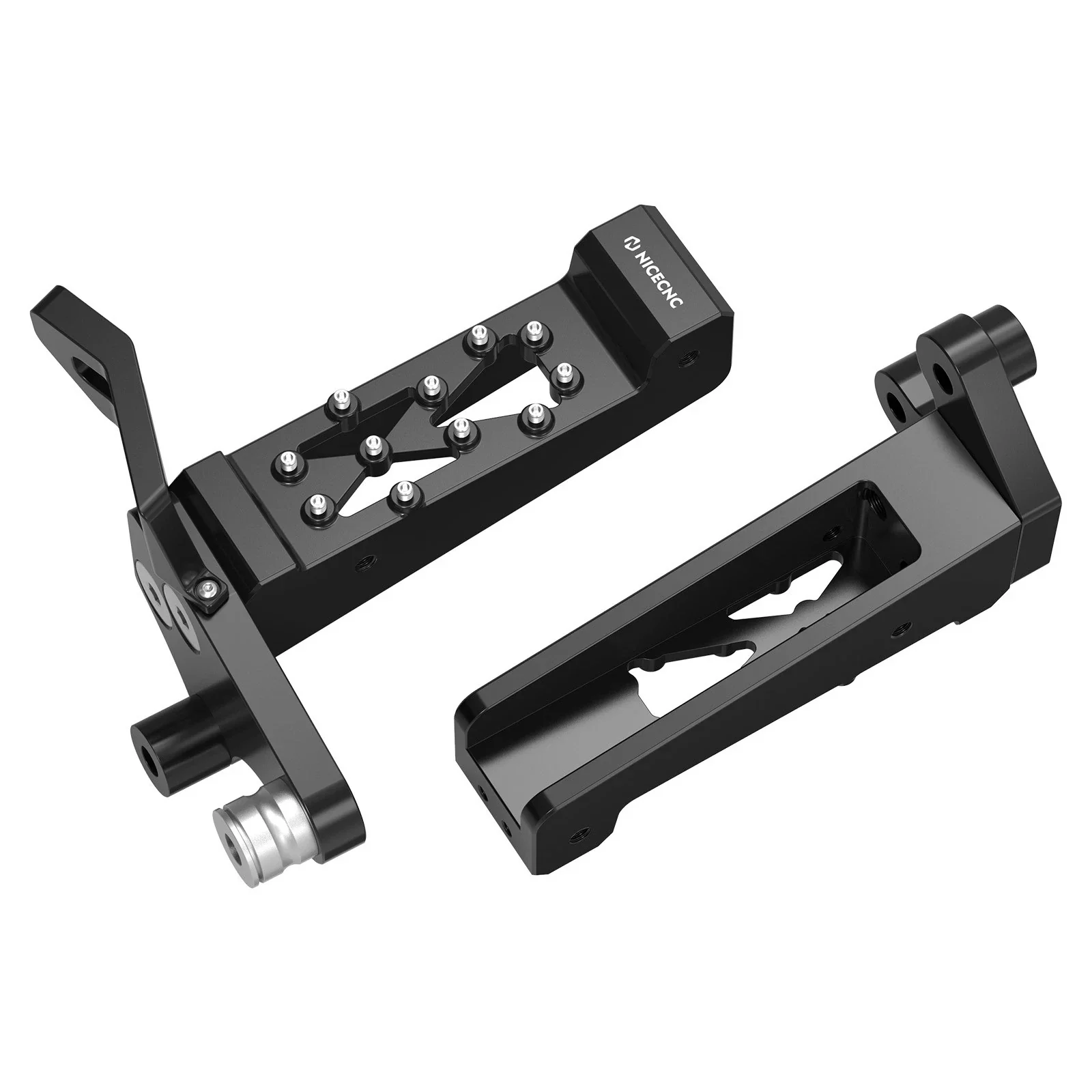 ATV Foot Pegs Footrest Pedals Assembly Kit For Yamaha Raptor 700 700R 2006-2023 - Image 4