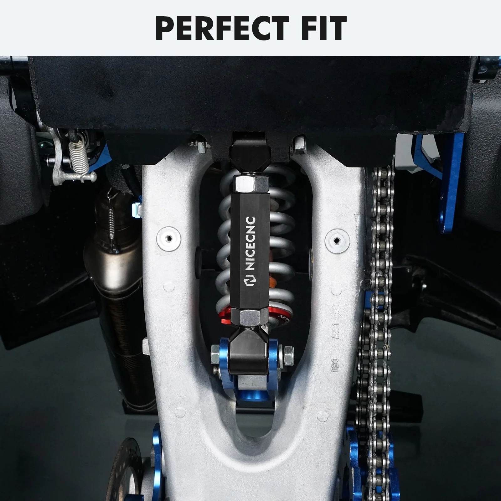 ATV Rear Arm Relay Shock Suspension Linkage For Yamaha Raptor 700 700R 2013-2026 - Image 12