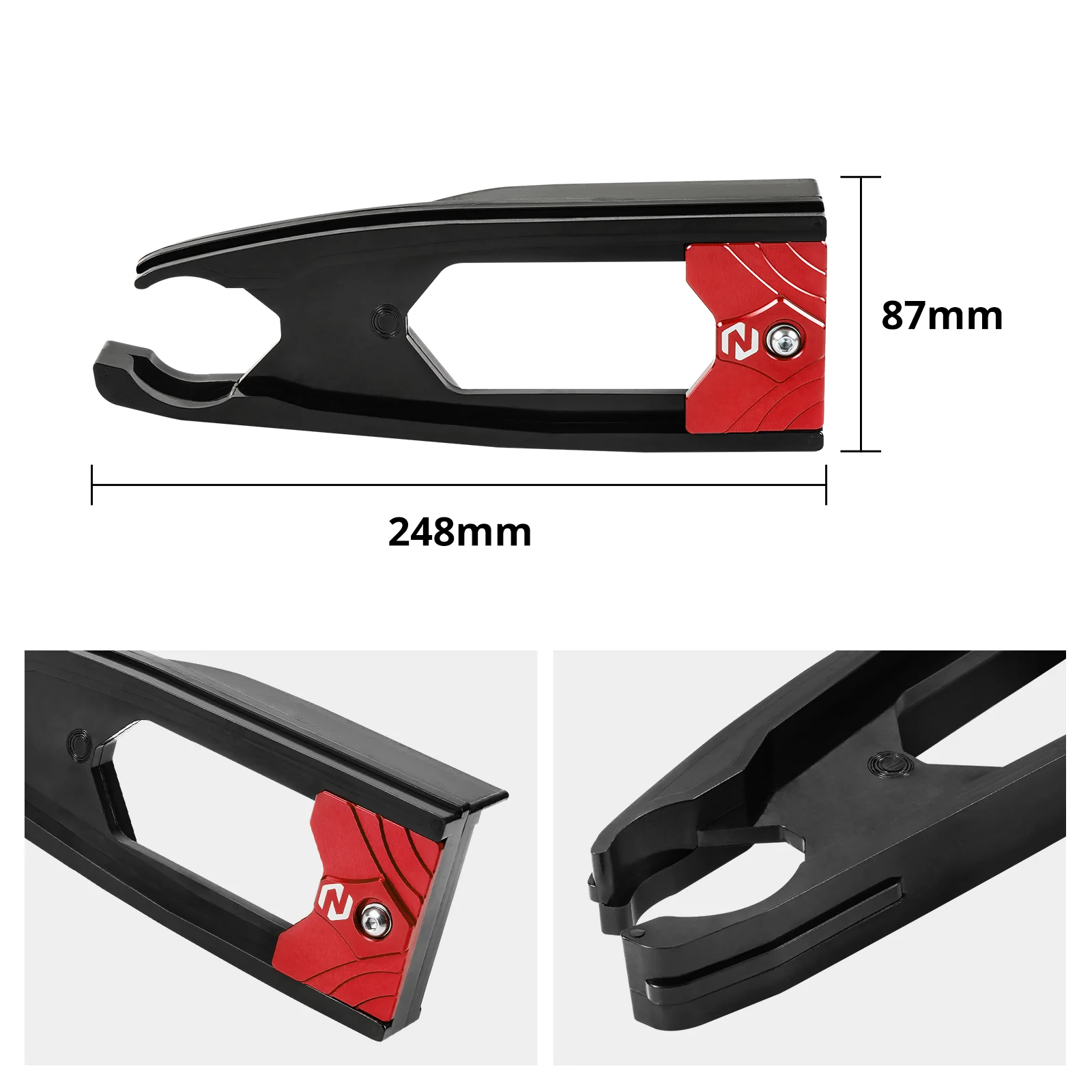 ATV Rear Swingarm Chain Guide Slider Guard For Yamaha Raptor 700 700R 2006-2026 - Image 10