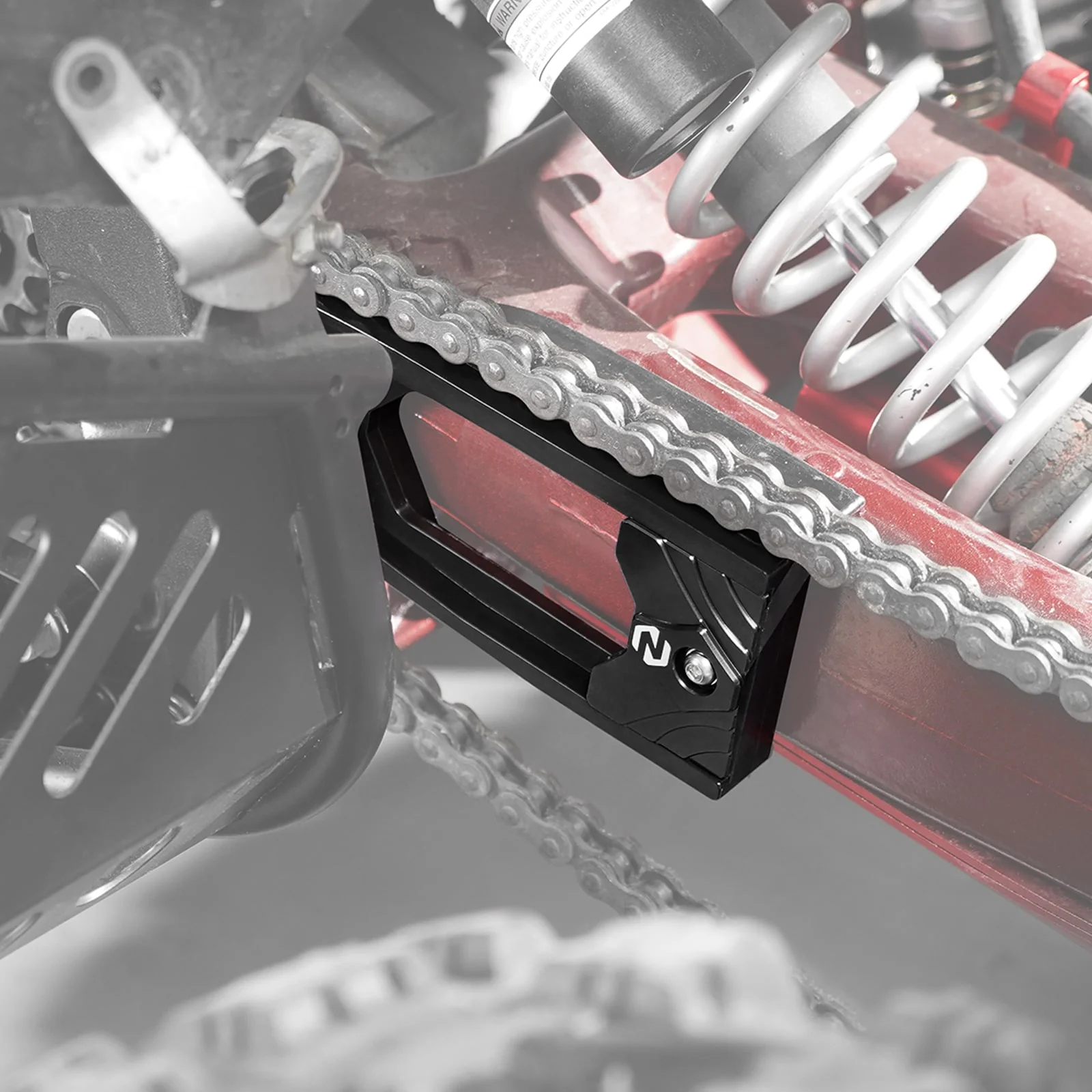 ATV Rear Swingarm Chain Guide Slider Guard For Yamaha Raptor 700 700R 2006-2026 - Image 4
