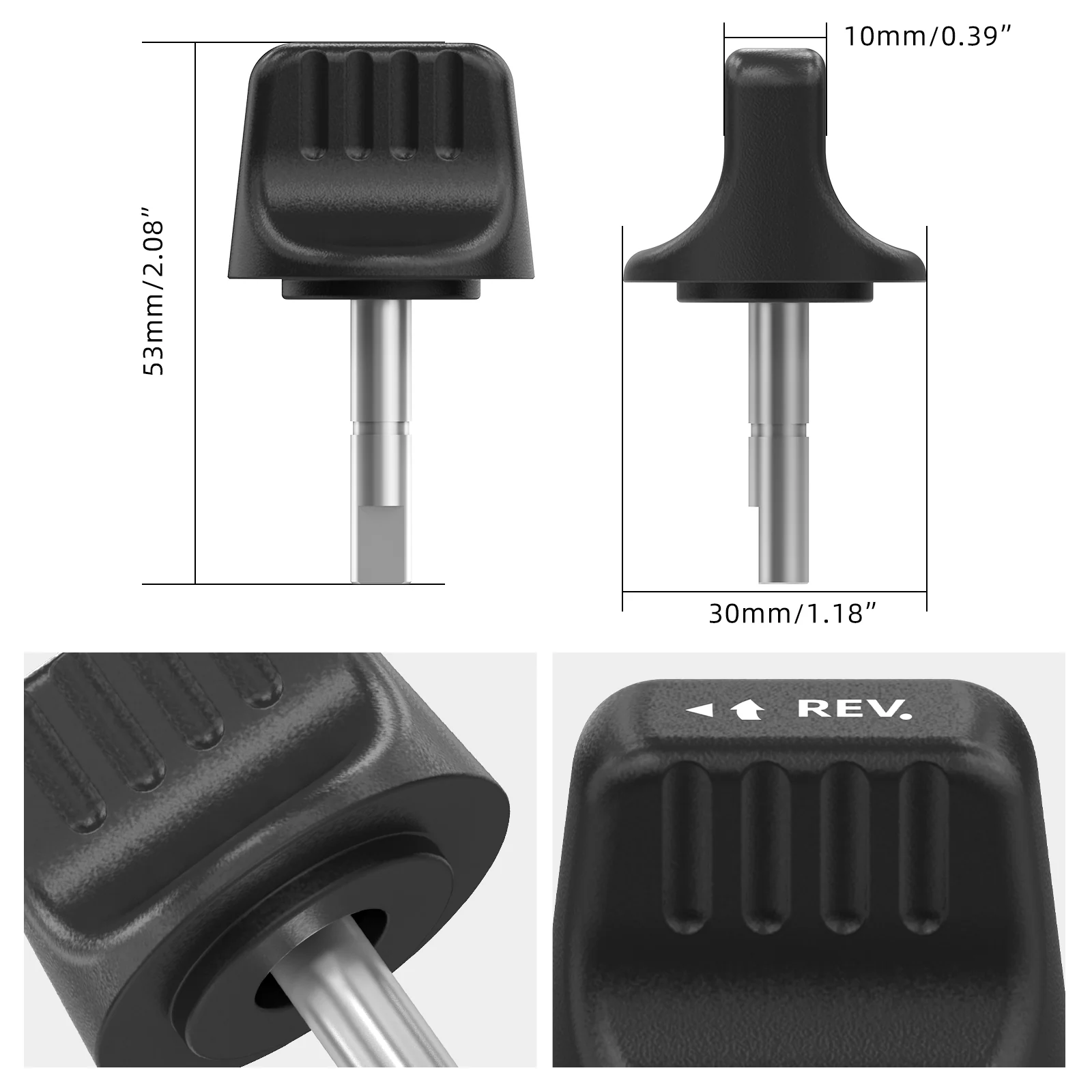 ATV Reverse Cable Knob Switch Repair Plate Cover For Yamaha Raptor 700 700R - Image 16