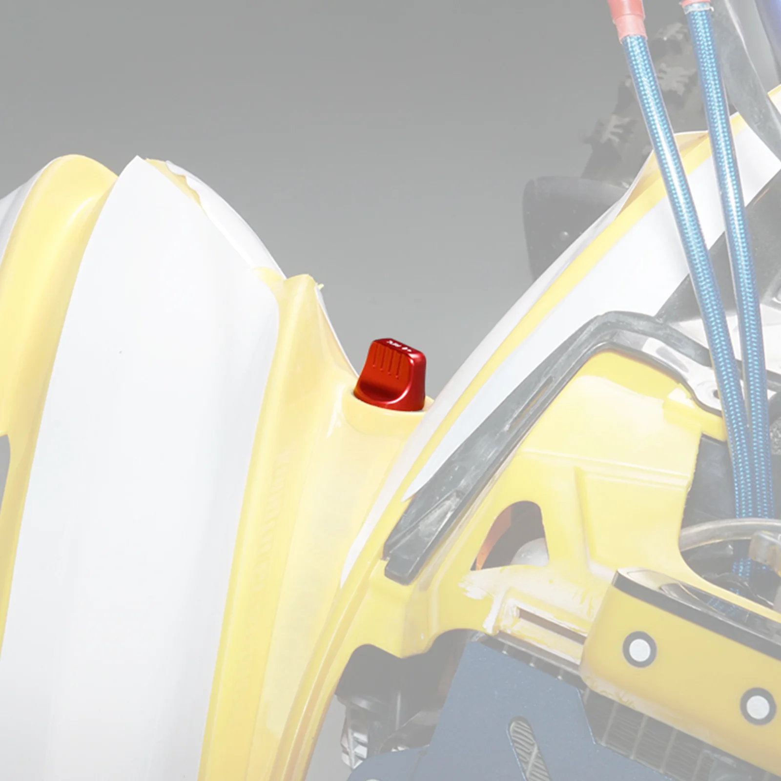 ATV Reverse Cable Knob Switch Repair Plate Cover For Yamaha Raptor 700 700R - Image 3