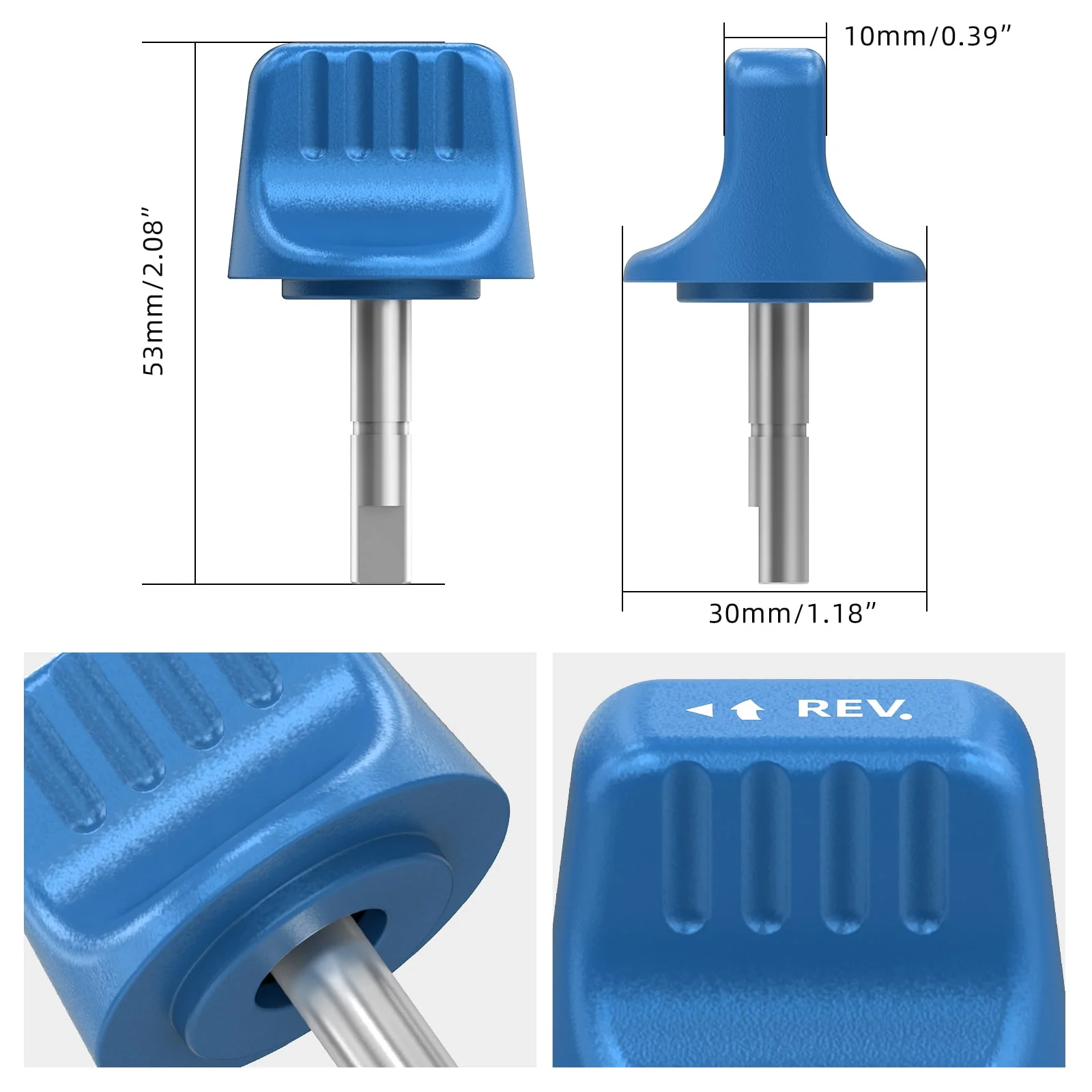 ATV Reverse Cable Knob Switch Repair Plate Cover For Yamaha Raptor 700 700R - Image 6