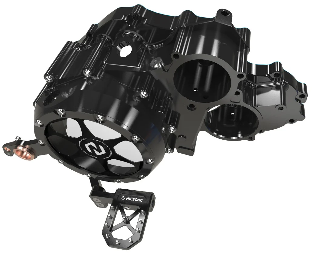 ATV Transparent Clutch Crankcase Cover & Brake Pedal For Yamaha Raptor 700 R 2006-2025 - Image 10