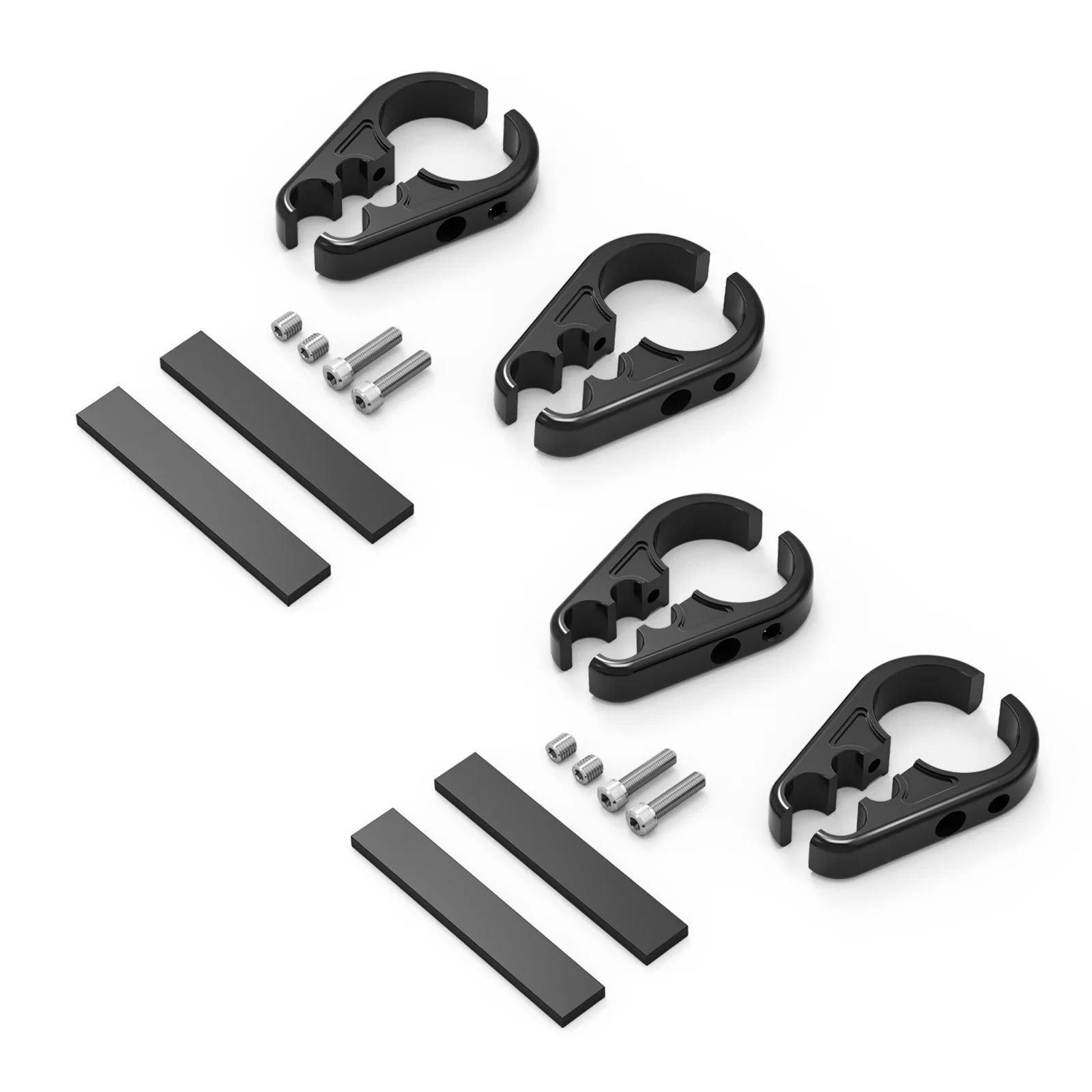 ATV 4PCS A-Arm Brake Line Cable Clamps For Yamaha Banshee 350 Blaster 200 - Image 17