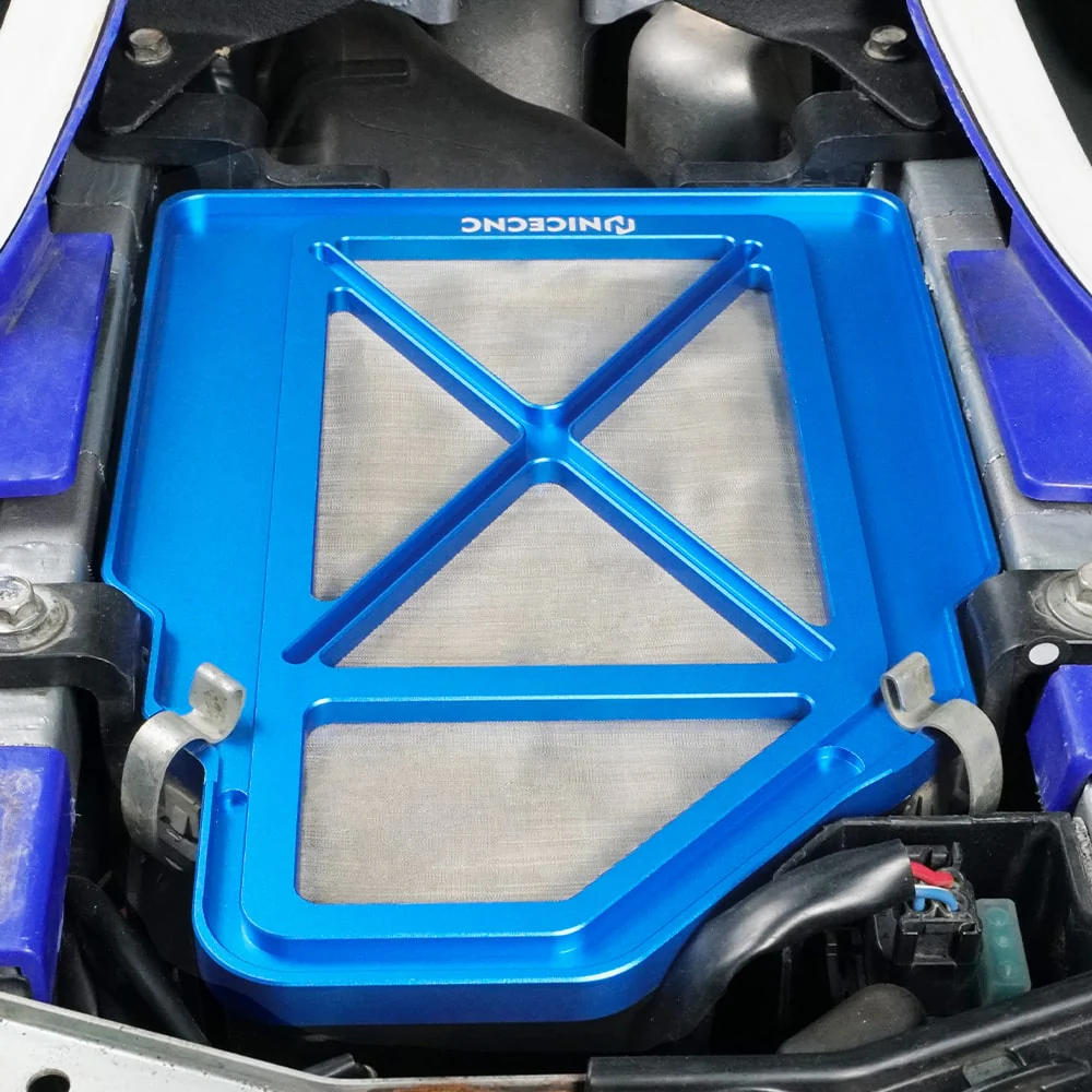 ATV High-Flow Air Filter Intake Cleaner Airbox Lid Cover Kit For Yamaha YFZ450R - Image 8