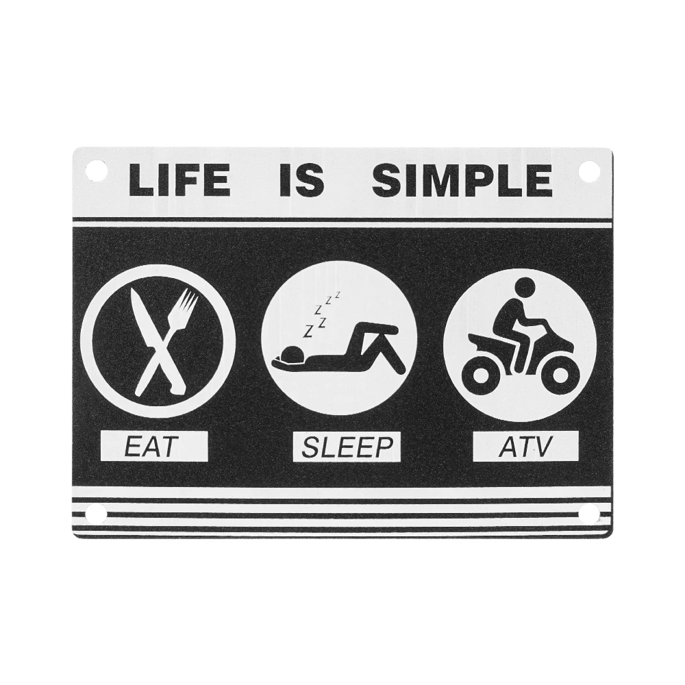ATV Fender Warning Tags Stickers Badges Plates For Yamaha YFZ450R 2009-2024 - Image 13