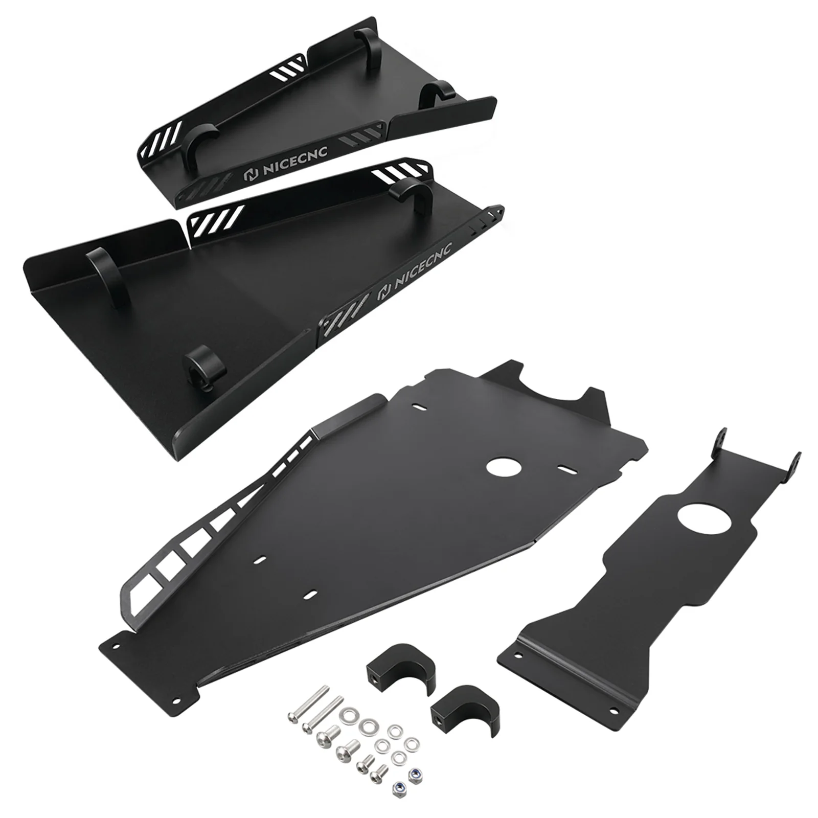 ATV Front A-Arm Skid Plate Guards Protector Kit For Yamaha YFZ450R 2009-2024 - Image 29