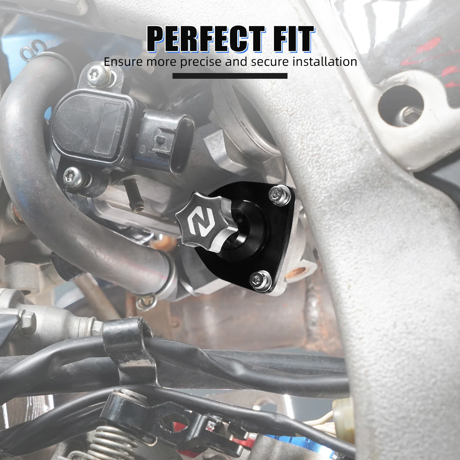 ATV Manual Idle Air Adjuster Valve For Yamaha YFZ450R 2009-2025 - Image 2