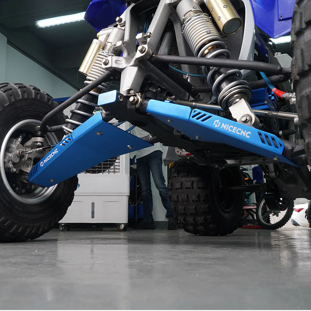 ATV Full Chassis Glide Swing Arm Skid Plate Guard For Yamaha YFZ450R 09-24 - Image 23