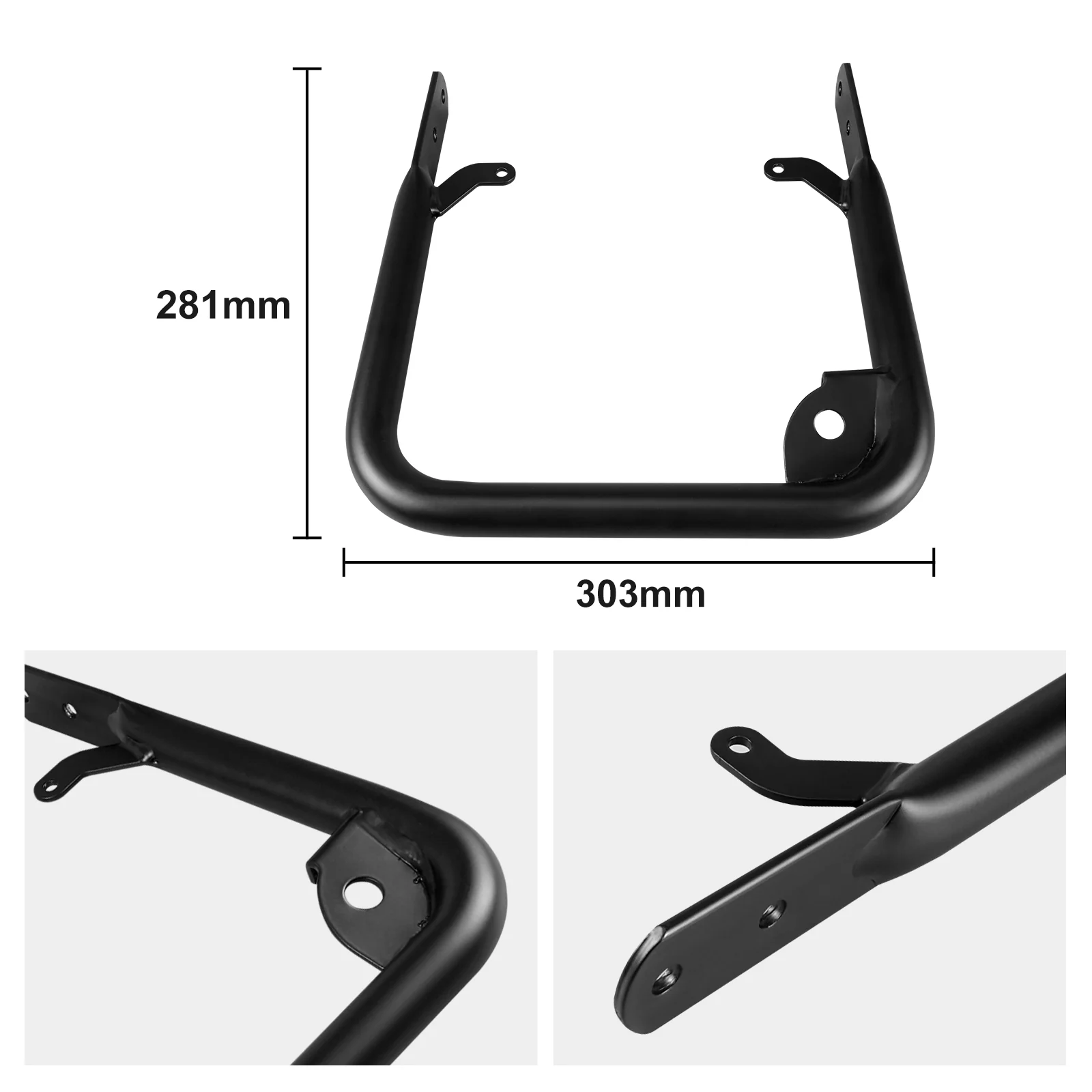 ATV Rear Grab Bar Bumper Luggage Carry Rack For Yamaha YFZ450R 2009-2023 - Image 4